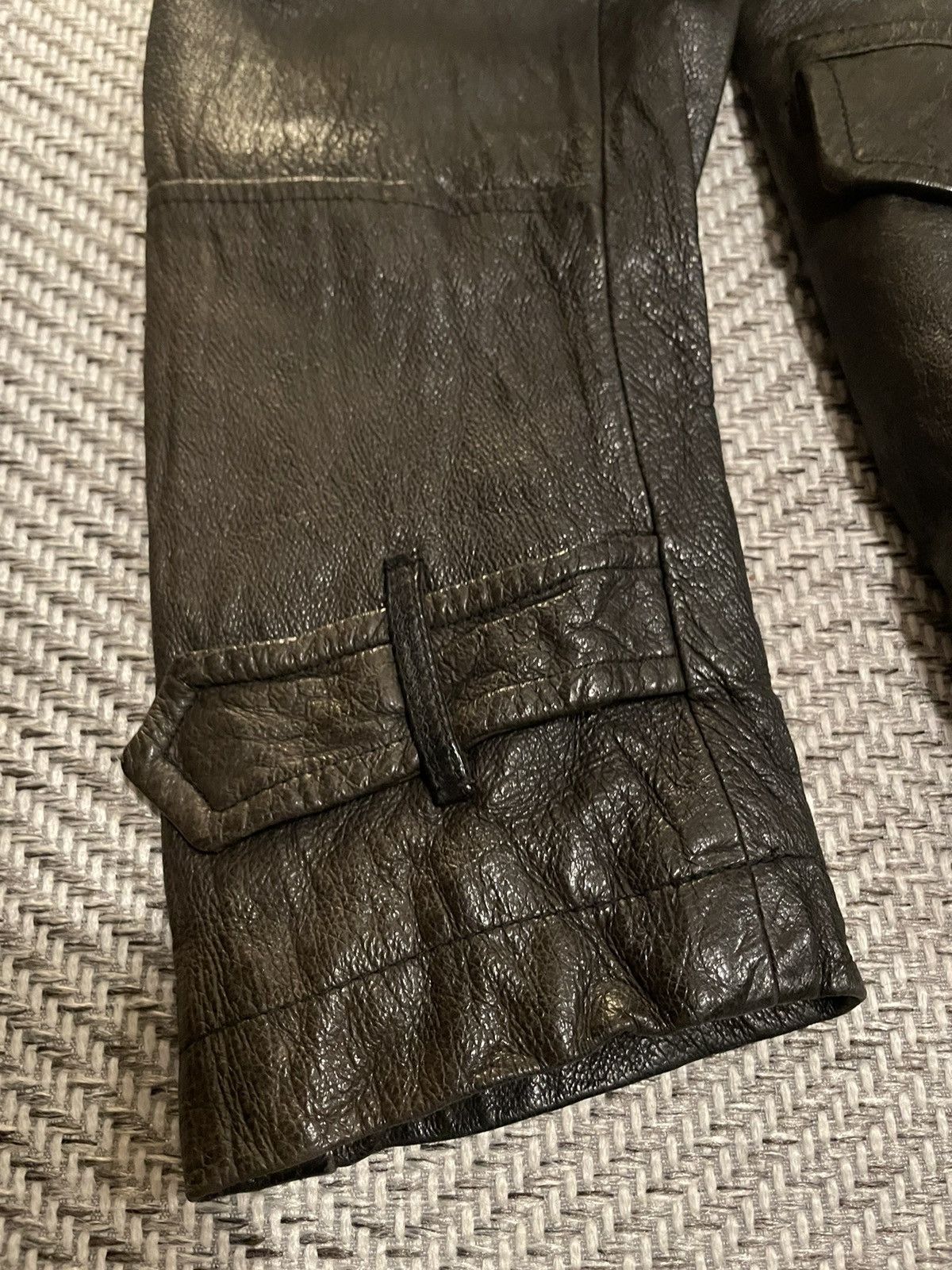 Japanese Brand × Vintage 291295 HOMME 4 POCKETS PIG LEATHER JACKET Size US M / EU 48-50 / 2 - 2 Thumbnail