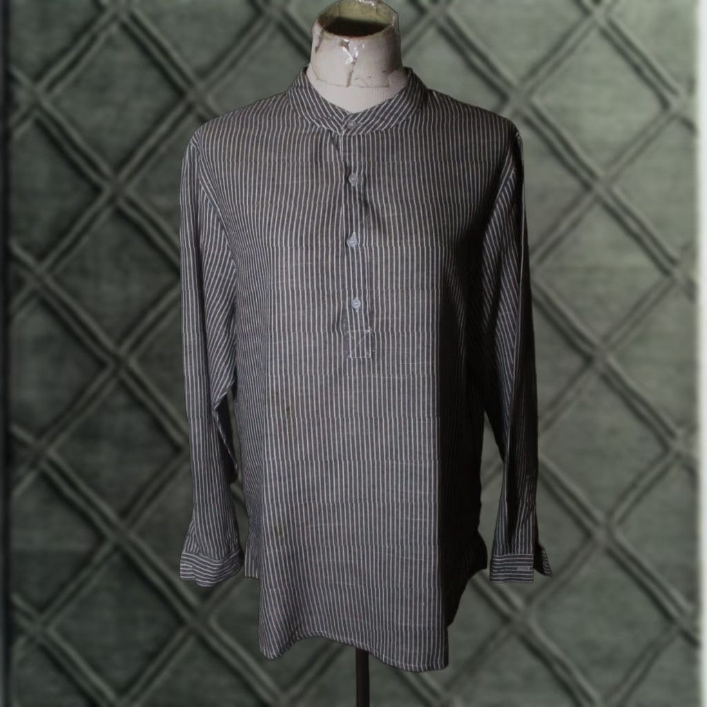 ZAFUL ZAFUL Blouse | Black 2XL Long Sleeve Mock Neck 100% Cotton Women's NWOT Size XXL / US 16-18 / IT 52-54 - 1 Thumbnail