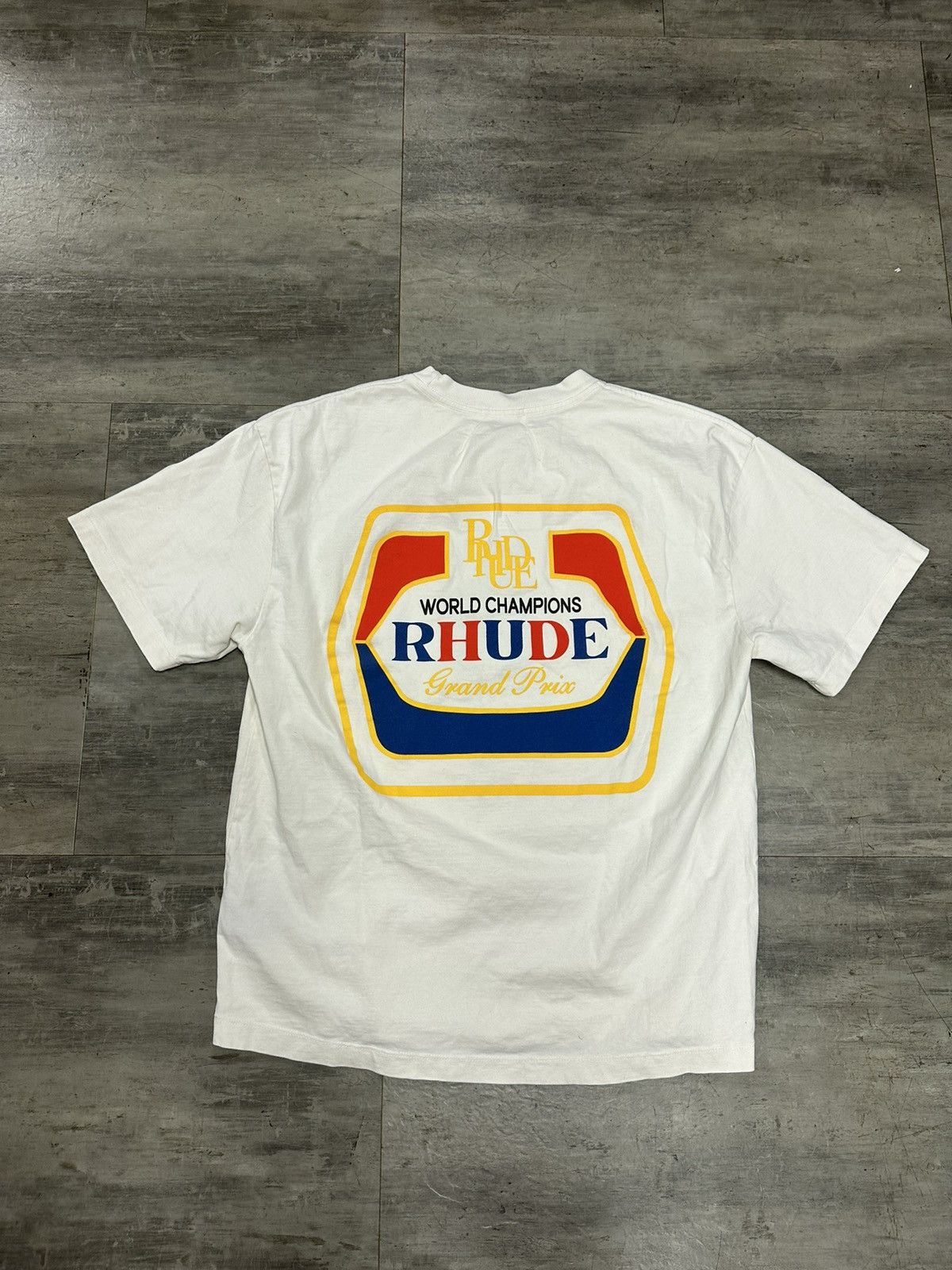 Rhude Rhude Royal logo pre owned small Size US S / EU 44-46 / 1 - 2 Thumbnail