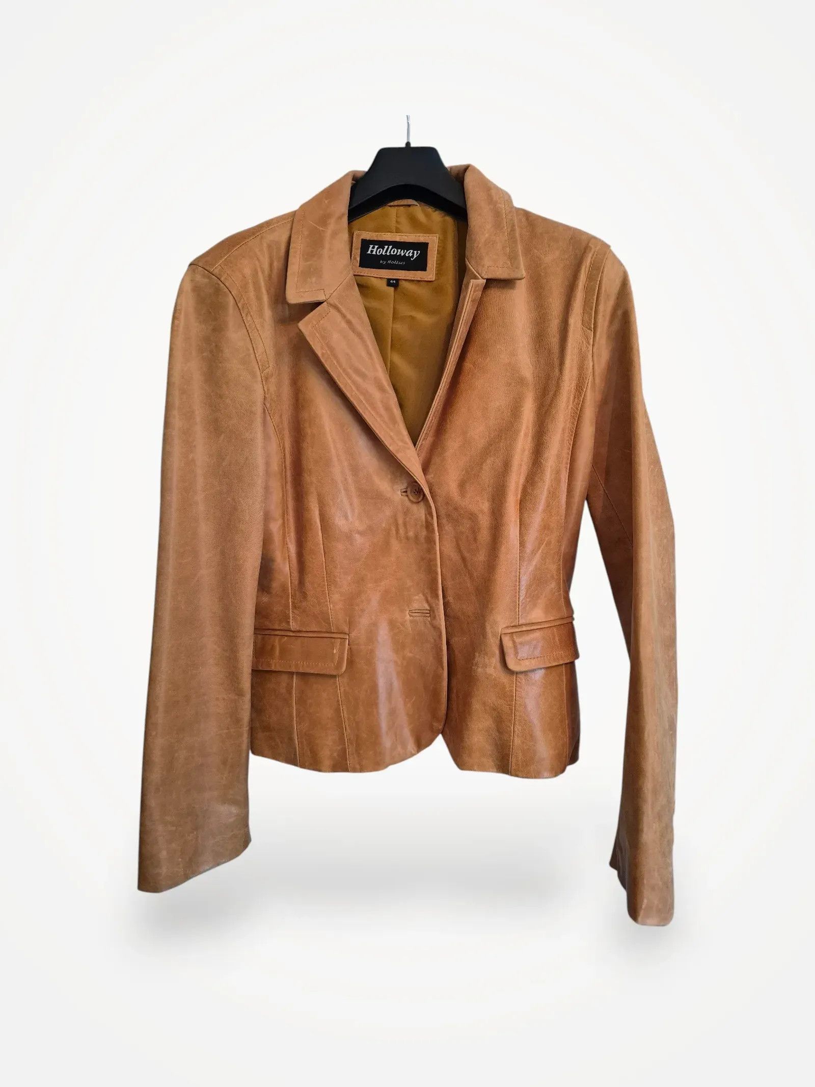 Holloway Holloway Leather Jacket Size L / US 10 / IT 46 - 1 Thumbnail