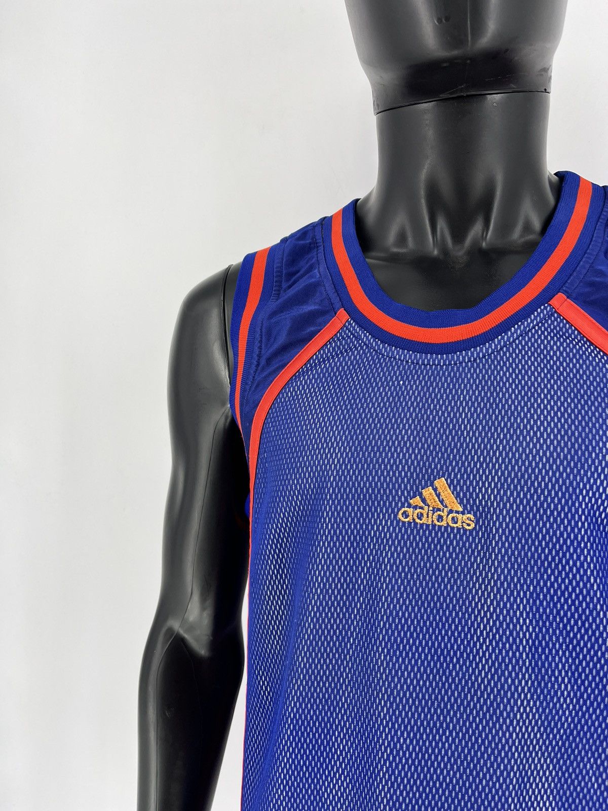 Other Adidas Vintage 90s Jersey Number One Basketball Rare Item Size US L / EU 52-54 / 3 - 6 Thumbnail