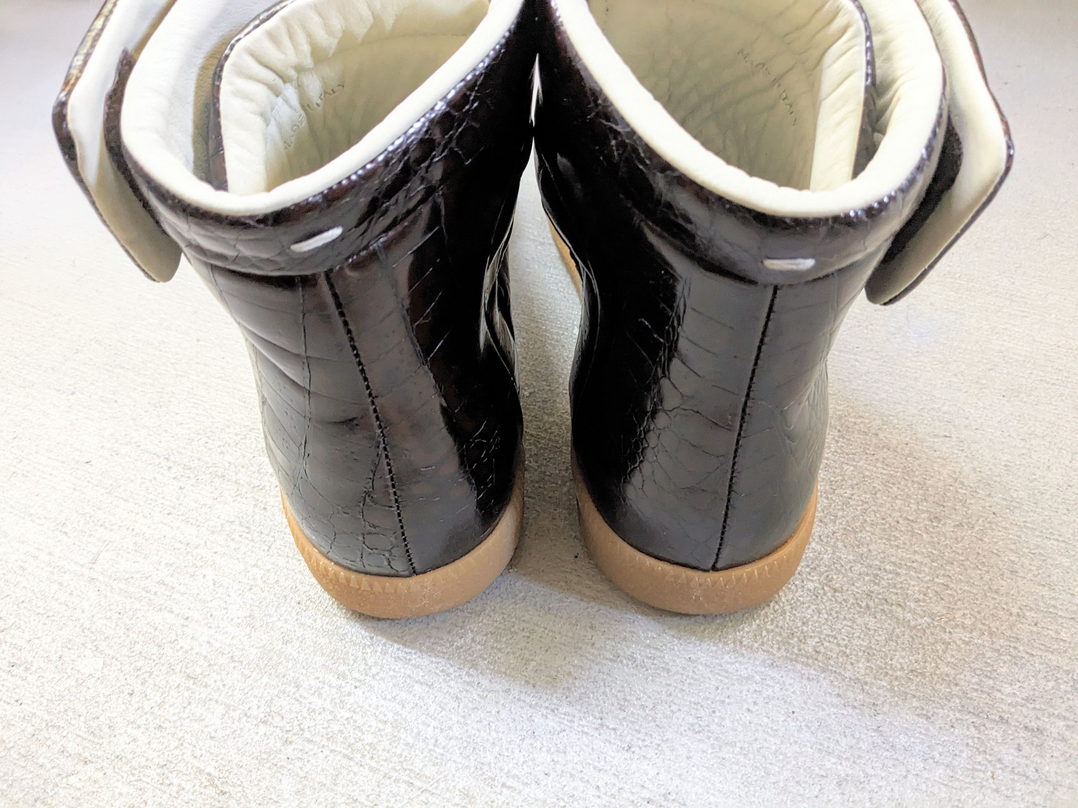 Maison Margiela Maison Margiela Future Brown Croc 9 42 Leather Hi Alligator Size US 9 / EU 42 - 15 Thumbnail