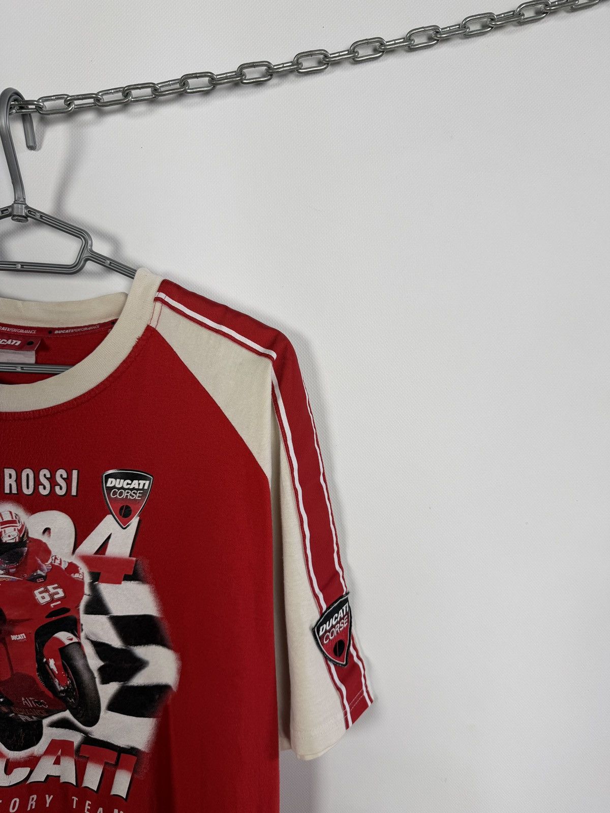 Ducati Ducati Corse Racing T-Shirt Capirossi Factory Team Moto XL Size US XL / EU 56 / 4 - 3 Thumbnail