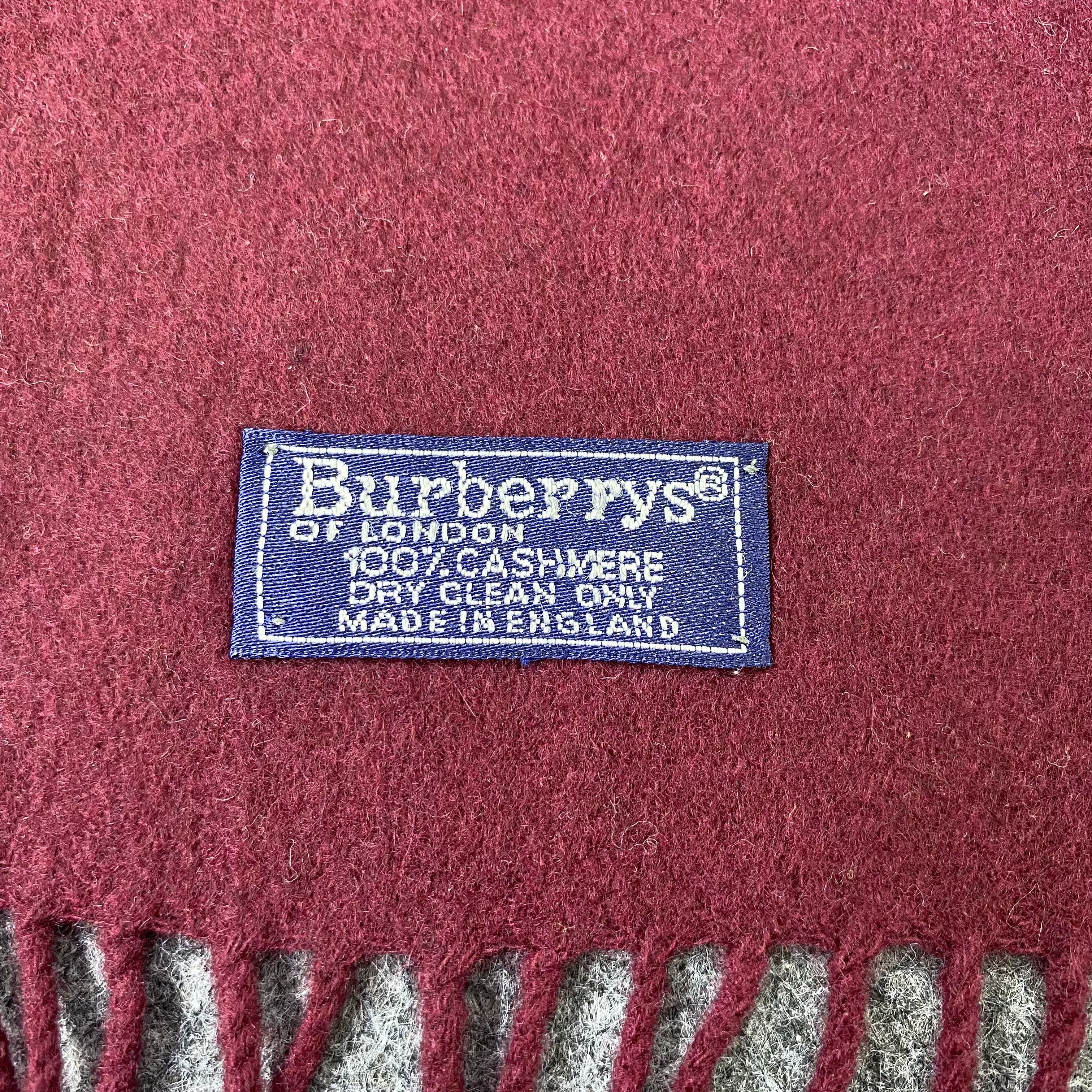Burberry Burberry Cashmere Muffler / Scarf / Neckwear - T1314 Size ONE SIZE - 6 Thumbnail