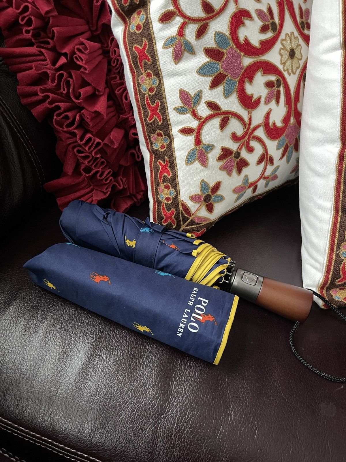 Polo Ralph Lauren NWT polo ralph Lauren umbrella in pony color in blue 12 inch Size ONE SIZE - 4 Thumbnail