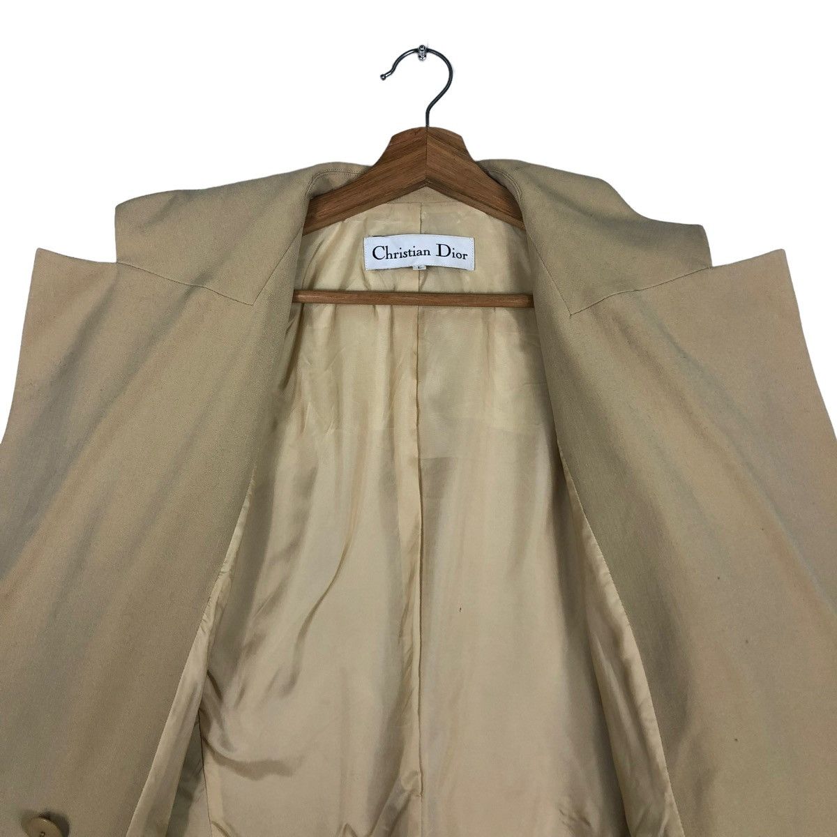 Christian Dior Monsieur 🔥Vtg Cropped Coats Jacket Christian Dior Size L / US 10 / IT 46 - 12 Thumbnail