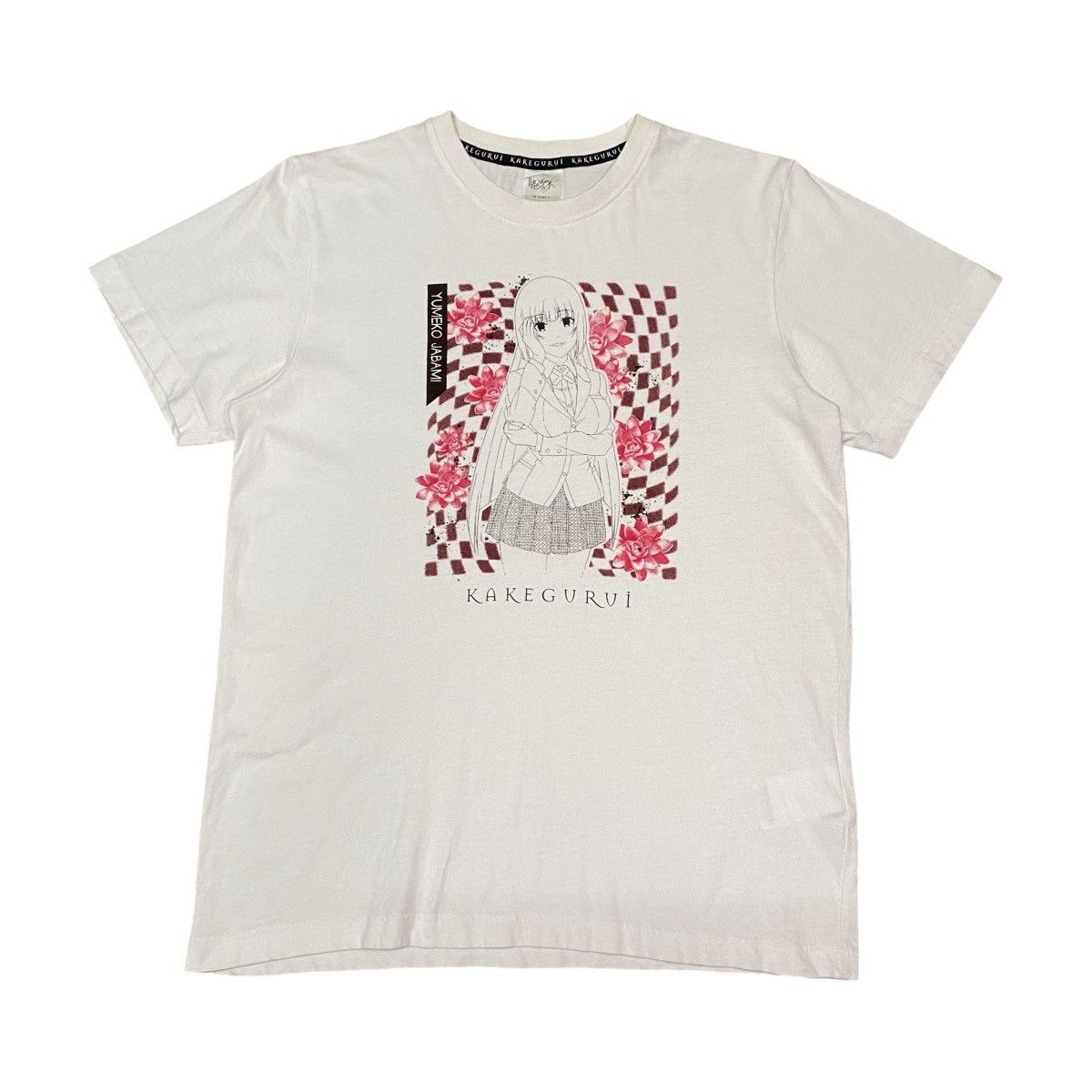 Anime × Japanese Brand KAKEGURUI YUMEKO JABAMI GAMBLING ANIME T SHIRT Size US M / EU 48-50 / 2 - 1 Thumbnail