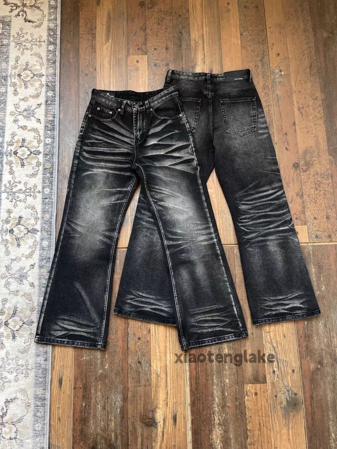 Jean xtl retro y2k loose hiphop y2k yuppie bootcut jeans Size US 28 / EU 44 - 2 Thumbnail