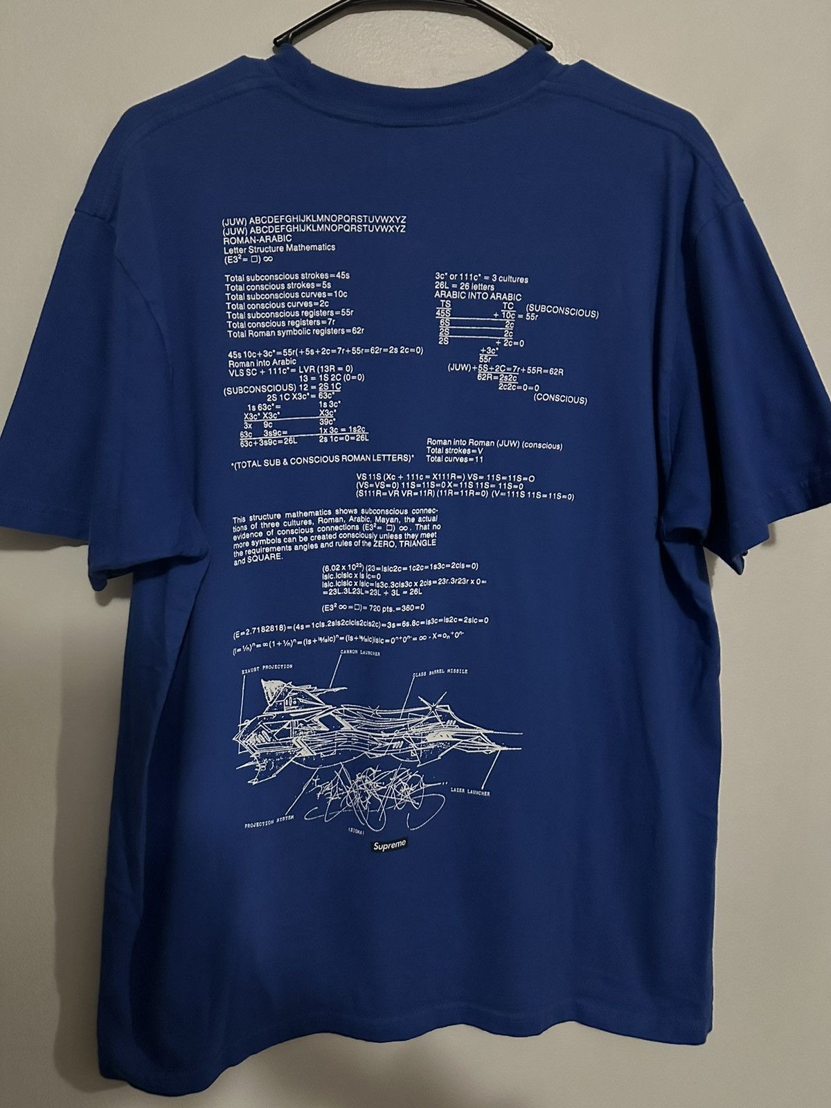 Supreme Supreme Rammellzee Tee Size US L / EU 52-54 / 3 - 3 Thumbnail