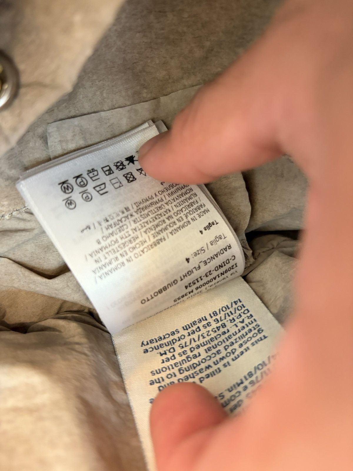Moncler × Rick Owens Rick Owens Moncler Jacket size 4 Size US XL / EU 56 / 4 - 7 Thumbnail