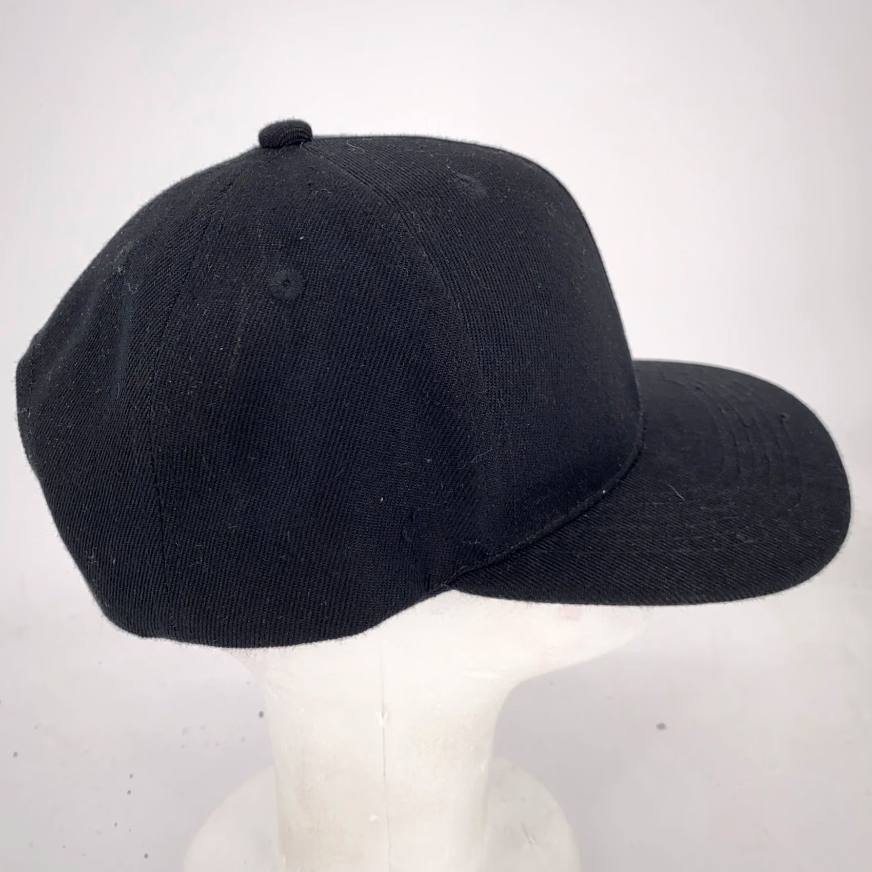 Vintage Rugged Seas Hat Cap Snap Back Black Embroidered Workwear Fisherman Mens Logo Size ONE SIZE - 5 Thumbnail