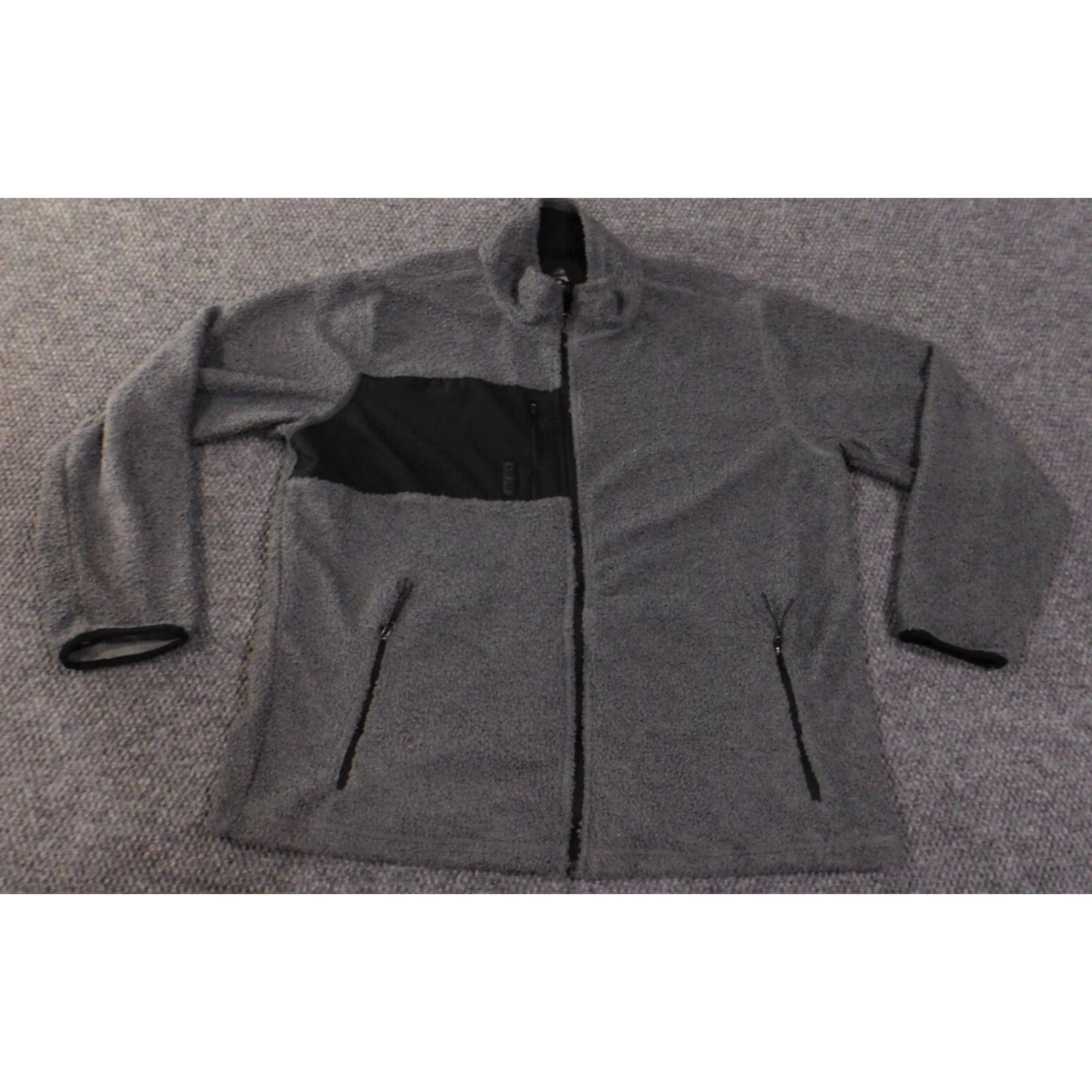 GAS bucees Jacket XL Mens Fleece Zip Sherpa Gas Station Polyester Size US XL / EU 56 / 4 - 2 Thumbnail