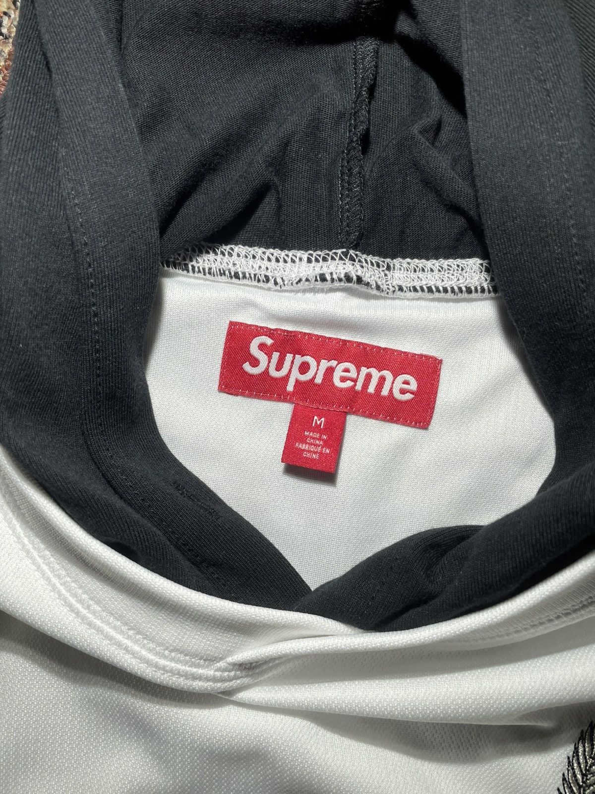 Supreme Supreme Hooded Soccer Jersey (Medium) Size US M / EU 48-50 / 2 - 3 Thumbnail