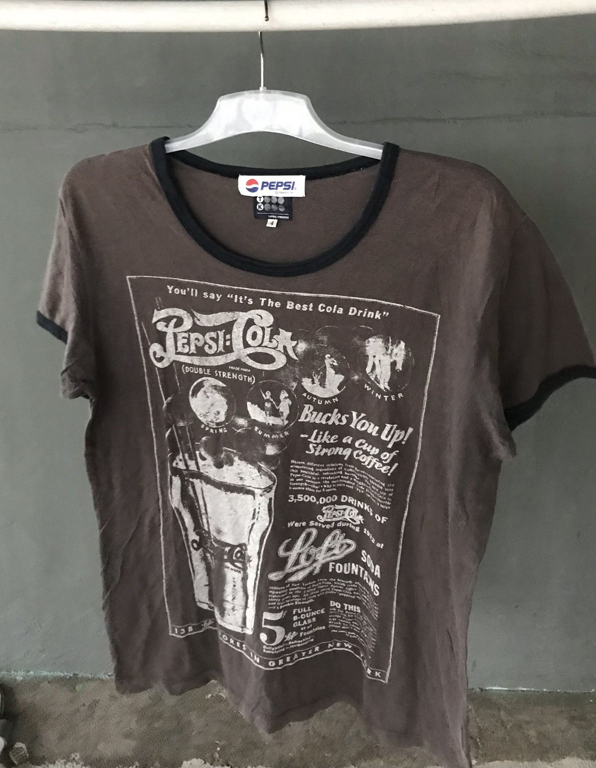 Pepsi × Takeo Kikuchi × Vintage Pepsi x Takeo Kikuchi Size US L / EU 52-54 / 3 - 2 Thumbnail