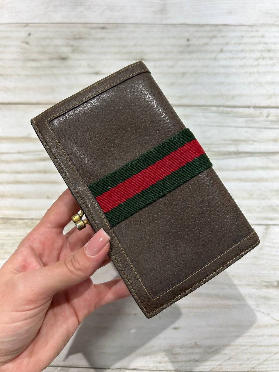 Gucci Vintage Gucci Card Holder Wallet Women Size ONE SIZE - 7 Thumbnail