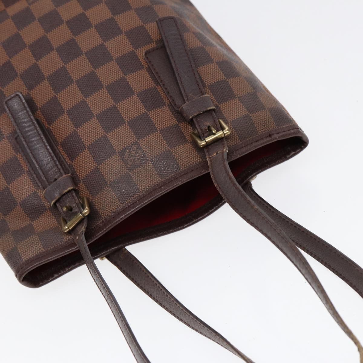 Louis Vuitton LOUIS VUITTON Damier Ebene Marais Shoulder Bag N42240 Size ONE SIZE - 6 Thumbnail