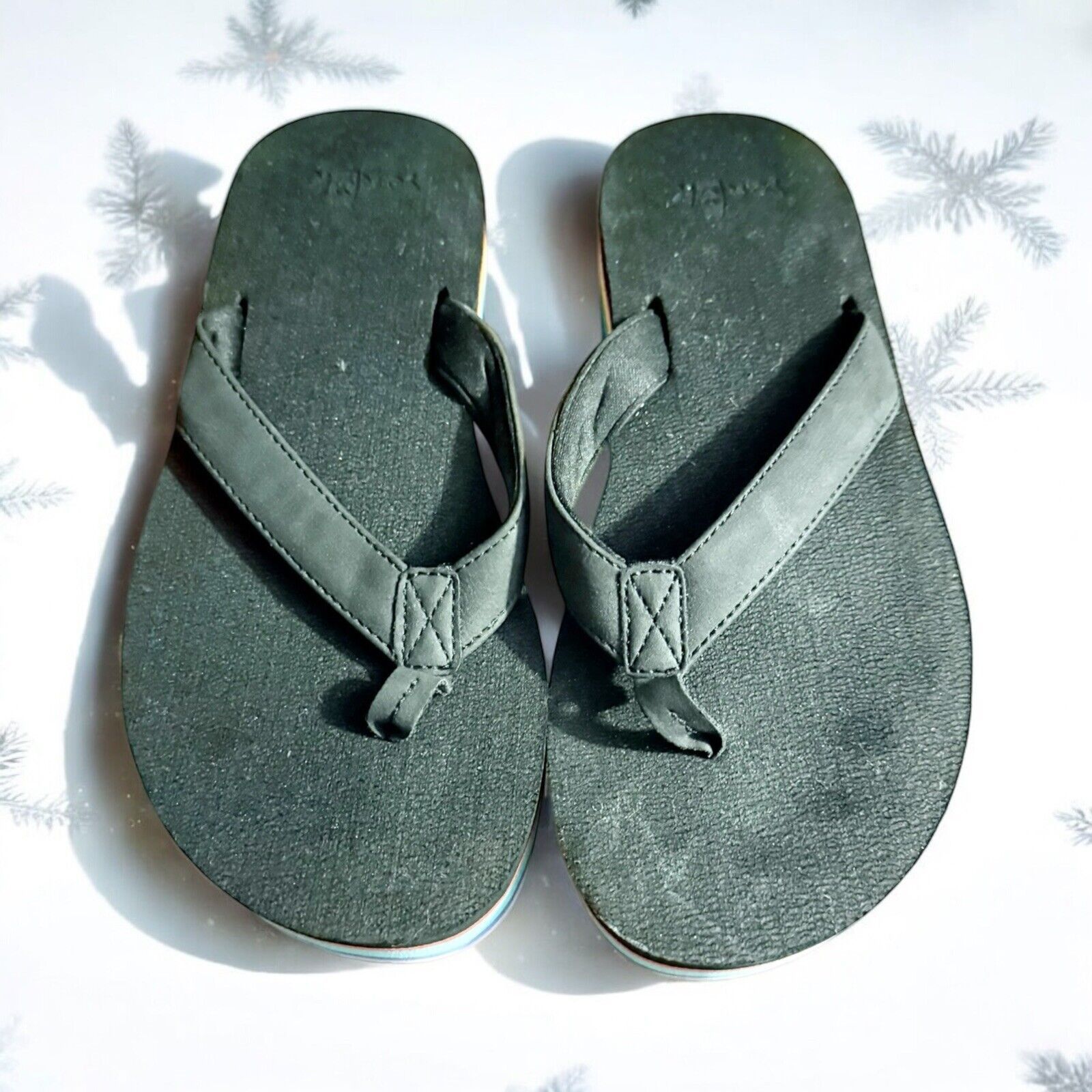 Sanuk Sanuk Wedge Rainbow Stacker Sandals Size US 7 / IT 37 - 3 Thumbnail