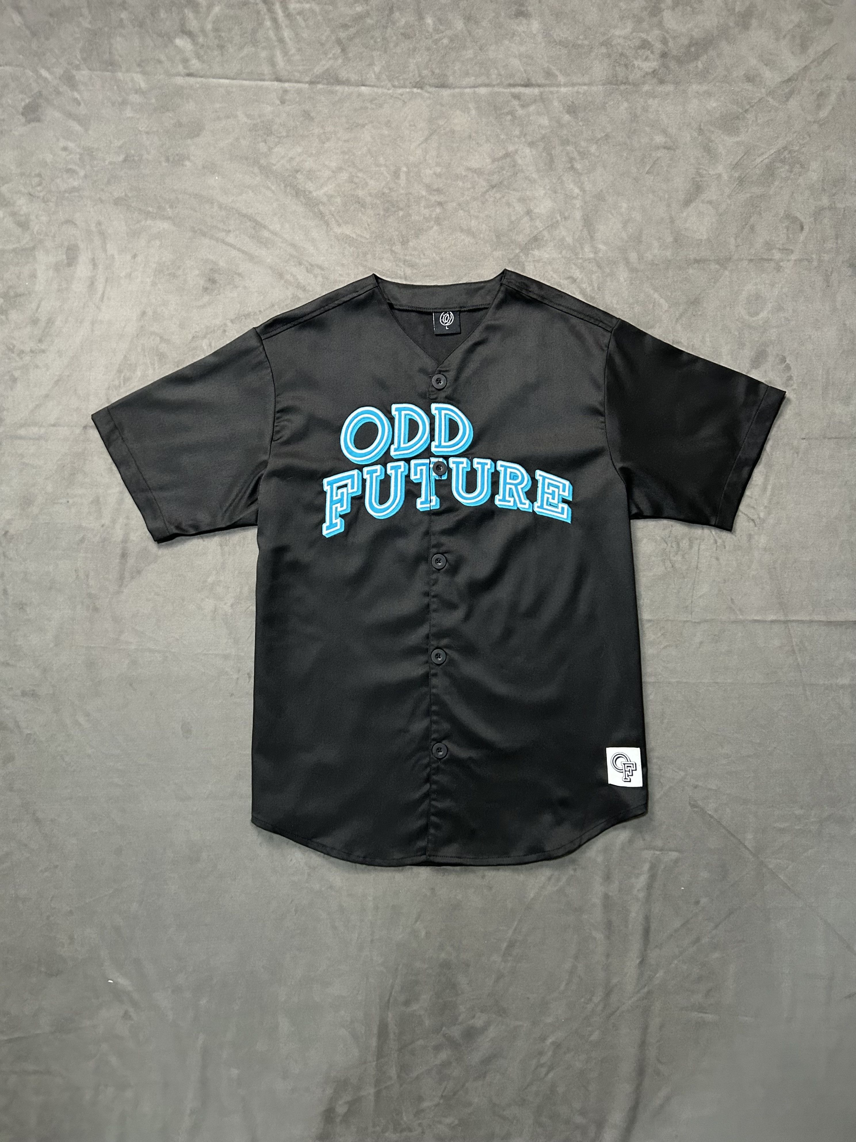 Odd Future Rare Odd Future Black Botton Up Baseball Jersey Large Size US L / EU 52-54 / 3 - 1 Thumbnail