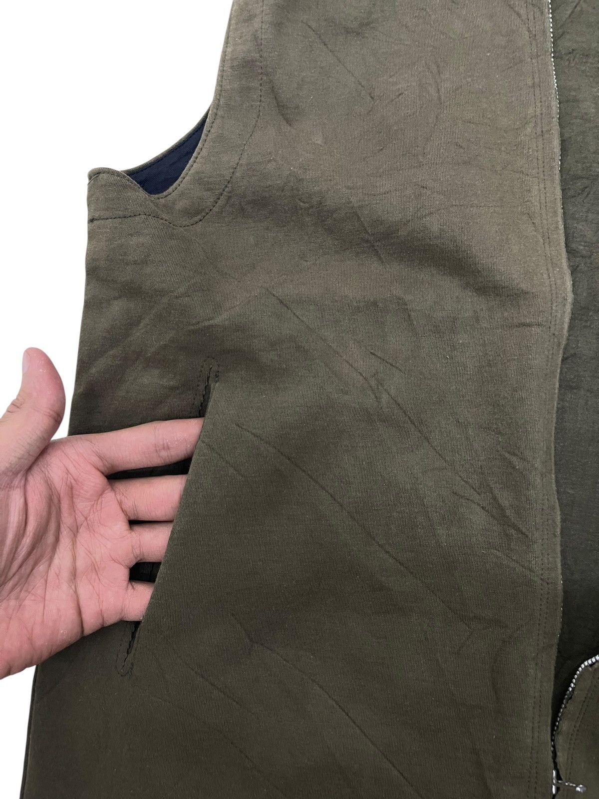 Yohji Yamamoto A.A.R Yohji Yamamoto Military Inspired Zip Up Vest Size US M / EU 48-50 / 2 - 4 Thumbnail