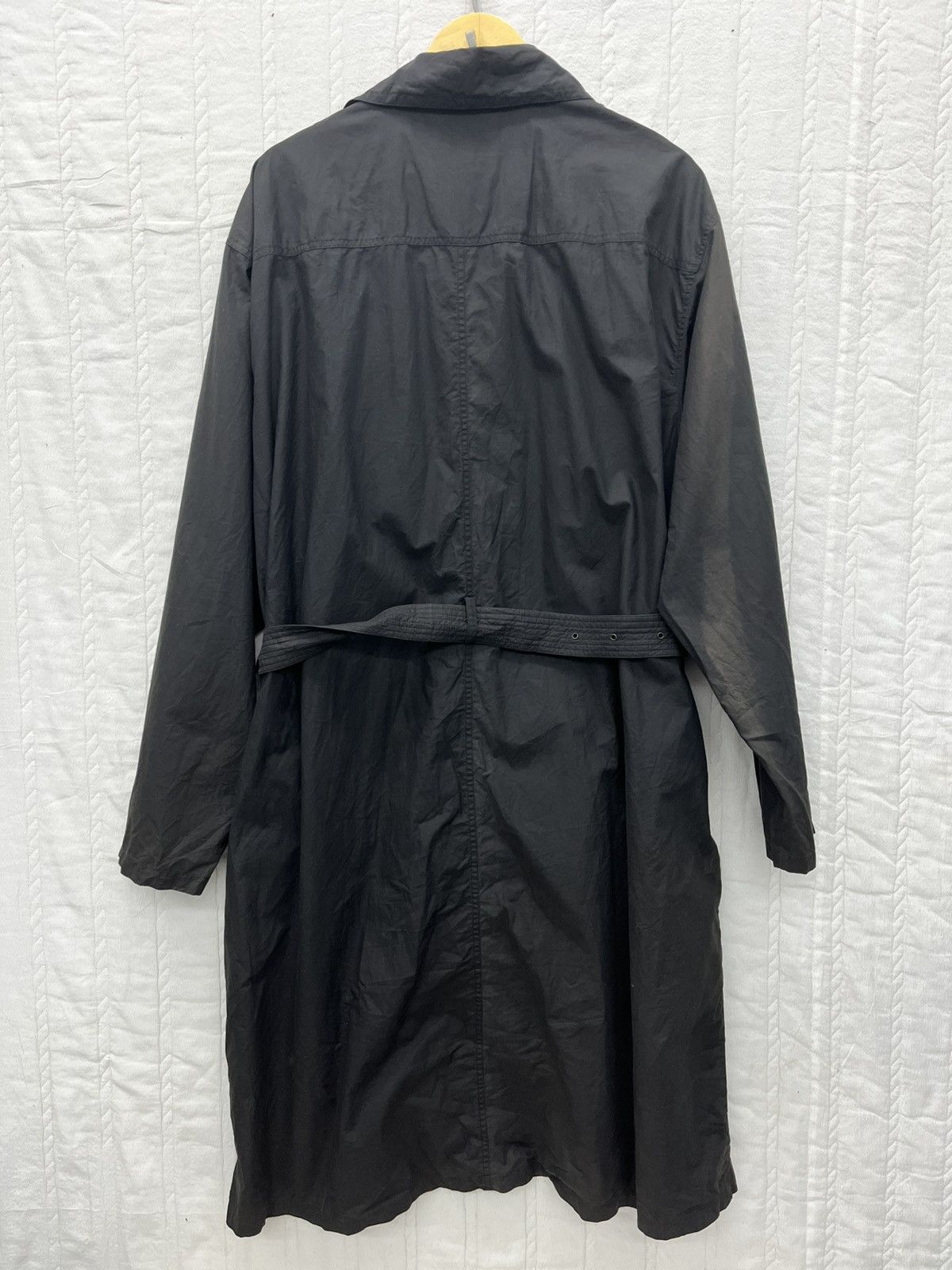 Designer × Emporio Armani × Vintage STEALS🔥EMPORIO ARMANI WINDCOAT WAXED COTTON Size US M / EU 48-50 / 2 - 4 Thumbnail