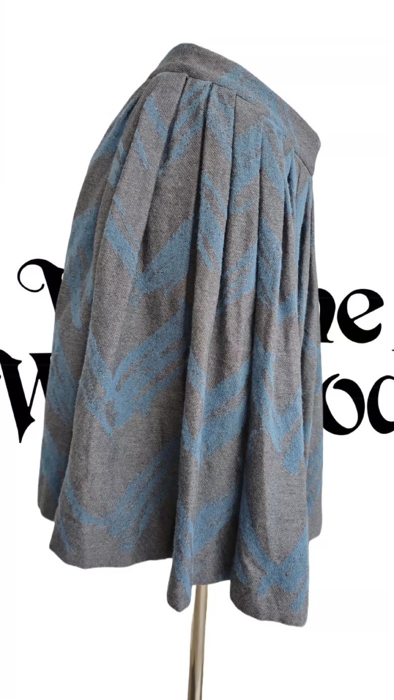 Vivienne Westwood Vivienne Westwood sizeM Blue grey wool half skirts, pleated Size 27" / US 4 / IT 40 - 2 Thumbnail