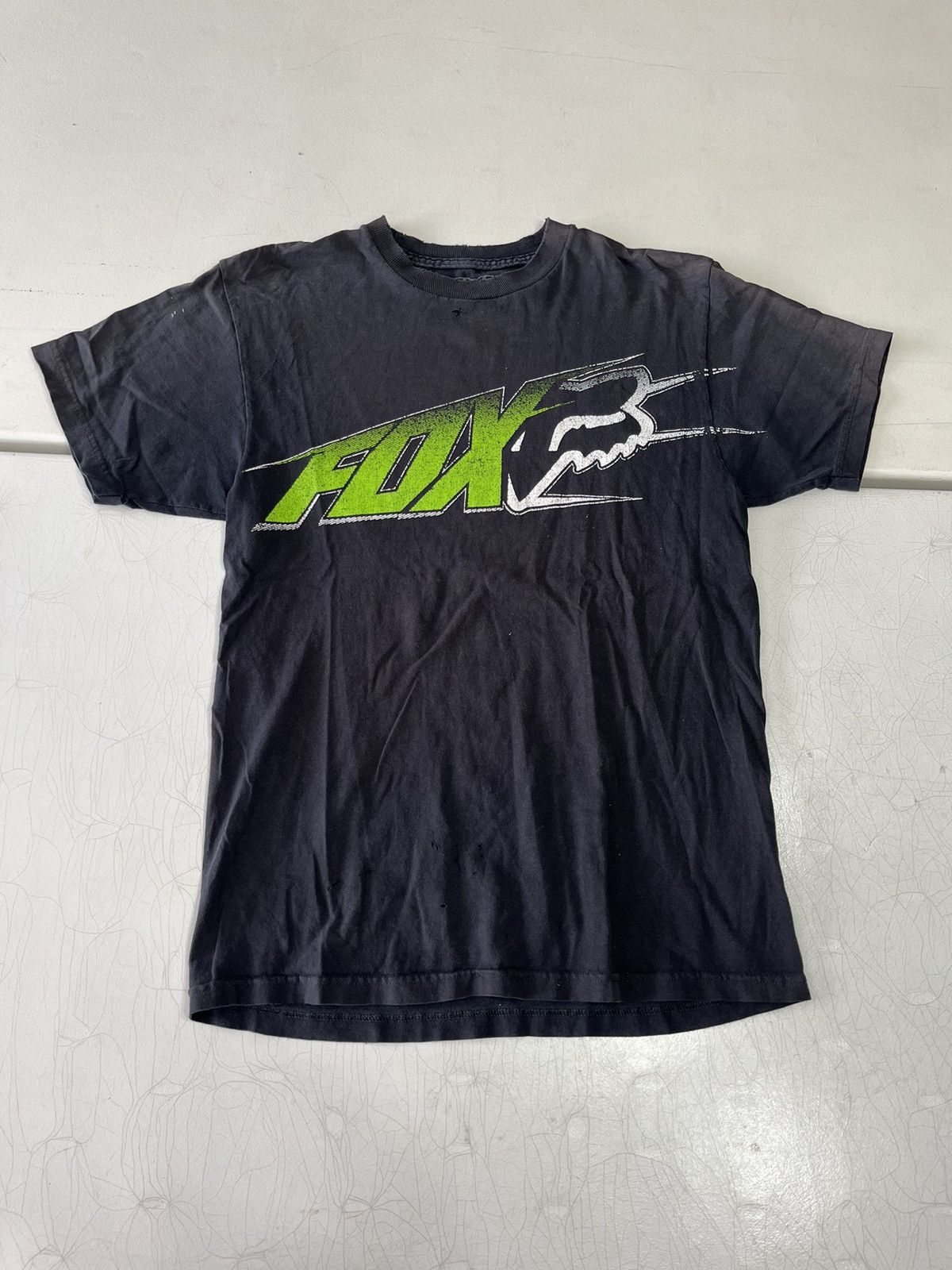 Fox Racing × Vintage Fox grunge cyber punk style shirt Size US M / EU 48-50 / 2 - 1 Thumbnail