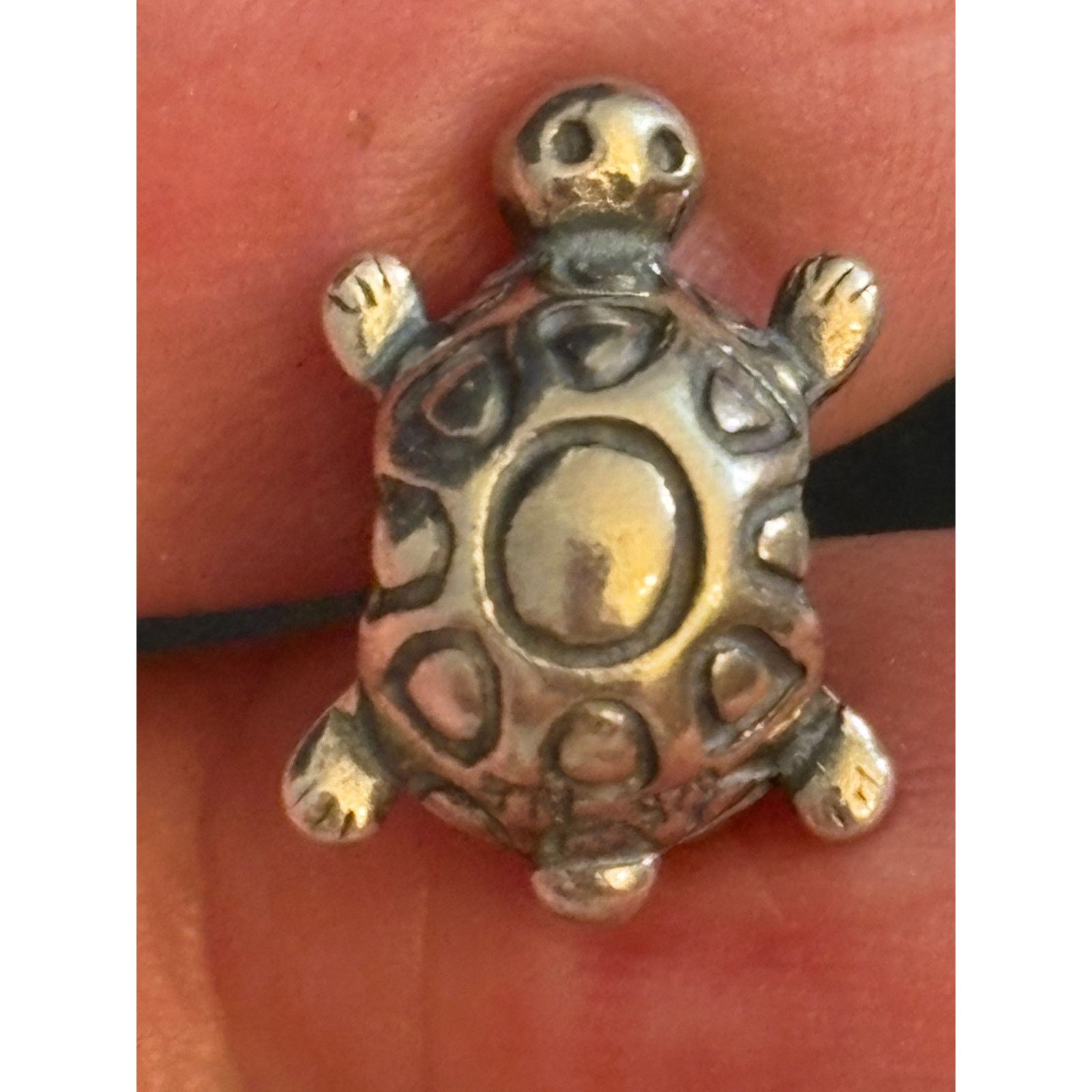 Other Pandora ALE 925 Sterling Silver Turtle Charm Retired Size 28 - 1 Thumbnail