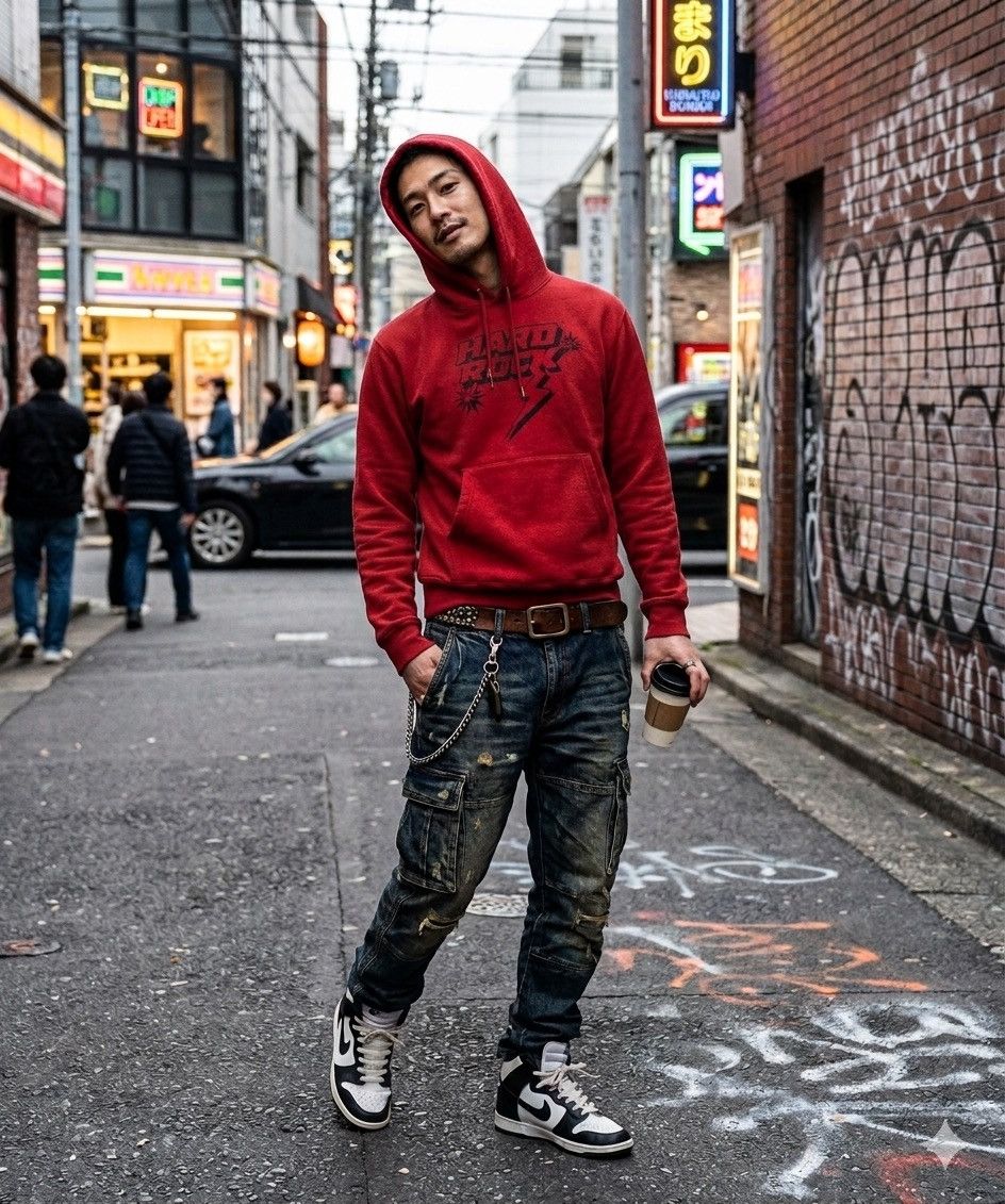 Hysteric Glamour Hysteric Glamour "Hard Rock" Wool Pullover Hoodie Size US S / EU 44-46 / 1 - 1 Thumbnail