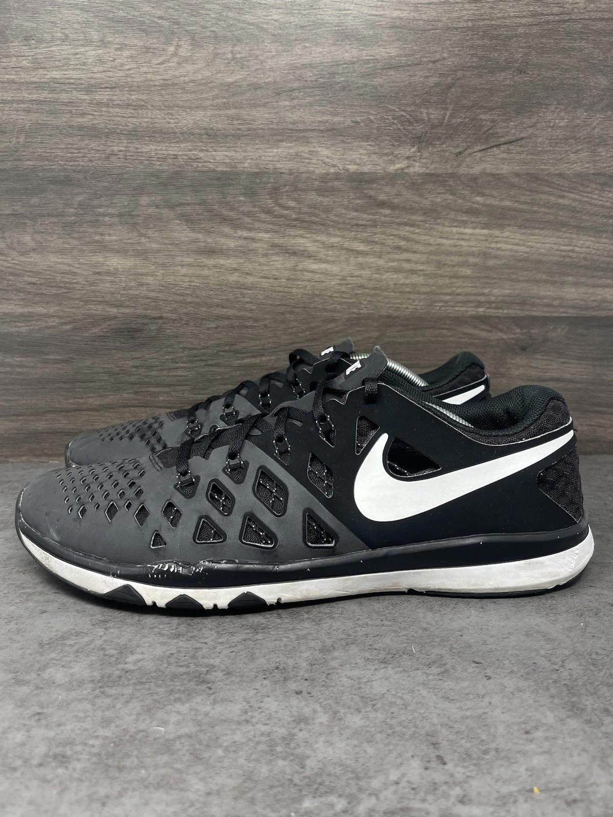 Nike Nike Train Speed 4 Shoes Mens Size 12 Black White Sneakers Size US 12 / EU 45 - 1 Thumbnail
