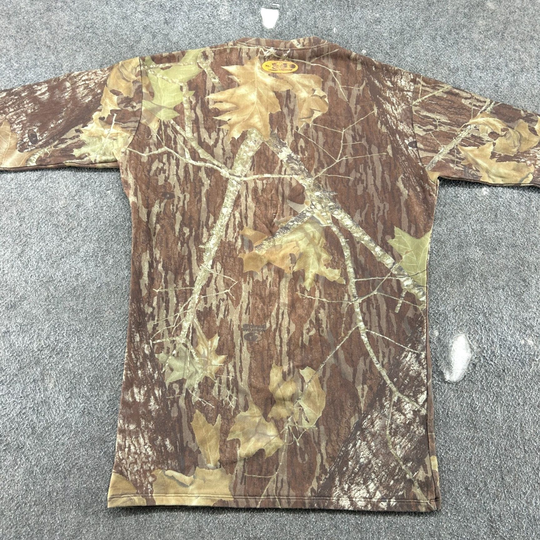 Under Armour Under Armour Shirt Mens XL Realtree Camo Mock Neck Fitted Compression Polyester Slim Multicolor 90s Camouflage Long Sleeve Size US XL / EU 56 / 4 - 6 Thumbnail