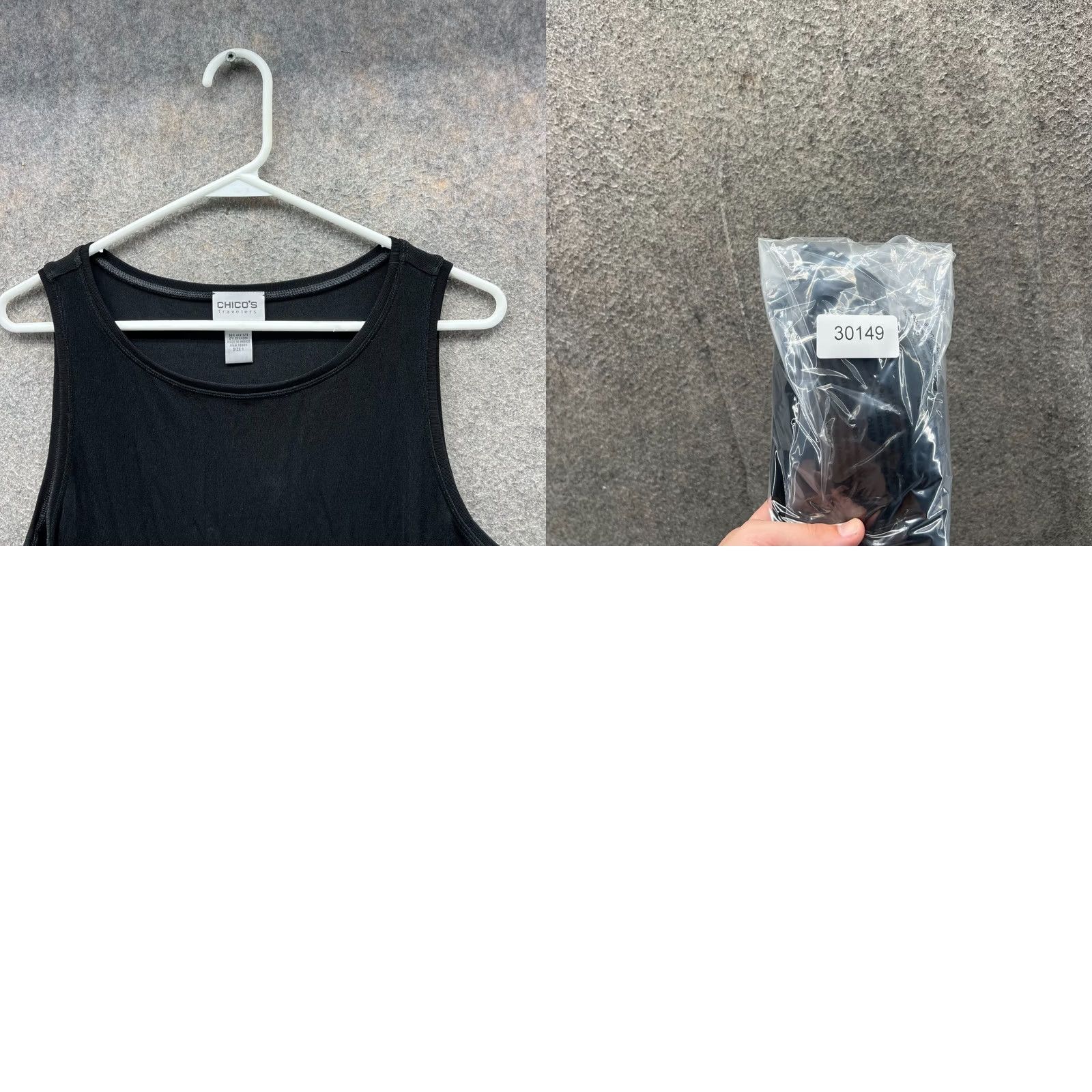 Vintage Chico'S Silver Tank Top - Womens 1 Size Regular Sequin Accent Size XS / US 0-2 / IT 36-38 - 8 Thumbnail