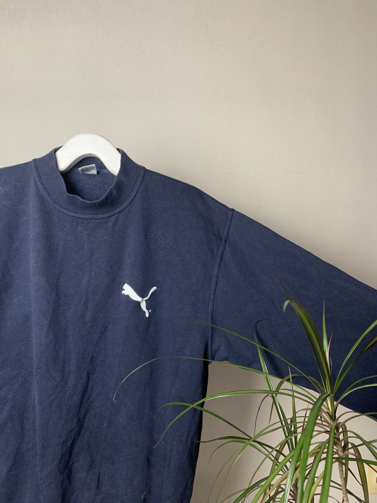 Vintage Puma Y2K Faded Wash Baggy Sweatshirt ysl nike armani Size US L / EU 52-54 / 3 - 2 Thumbnail