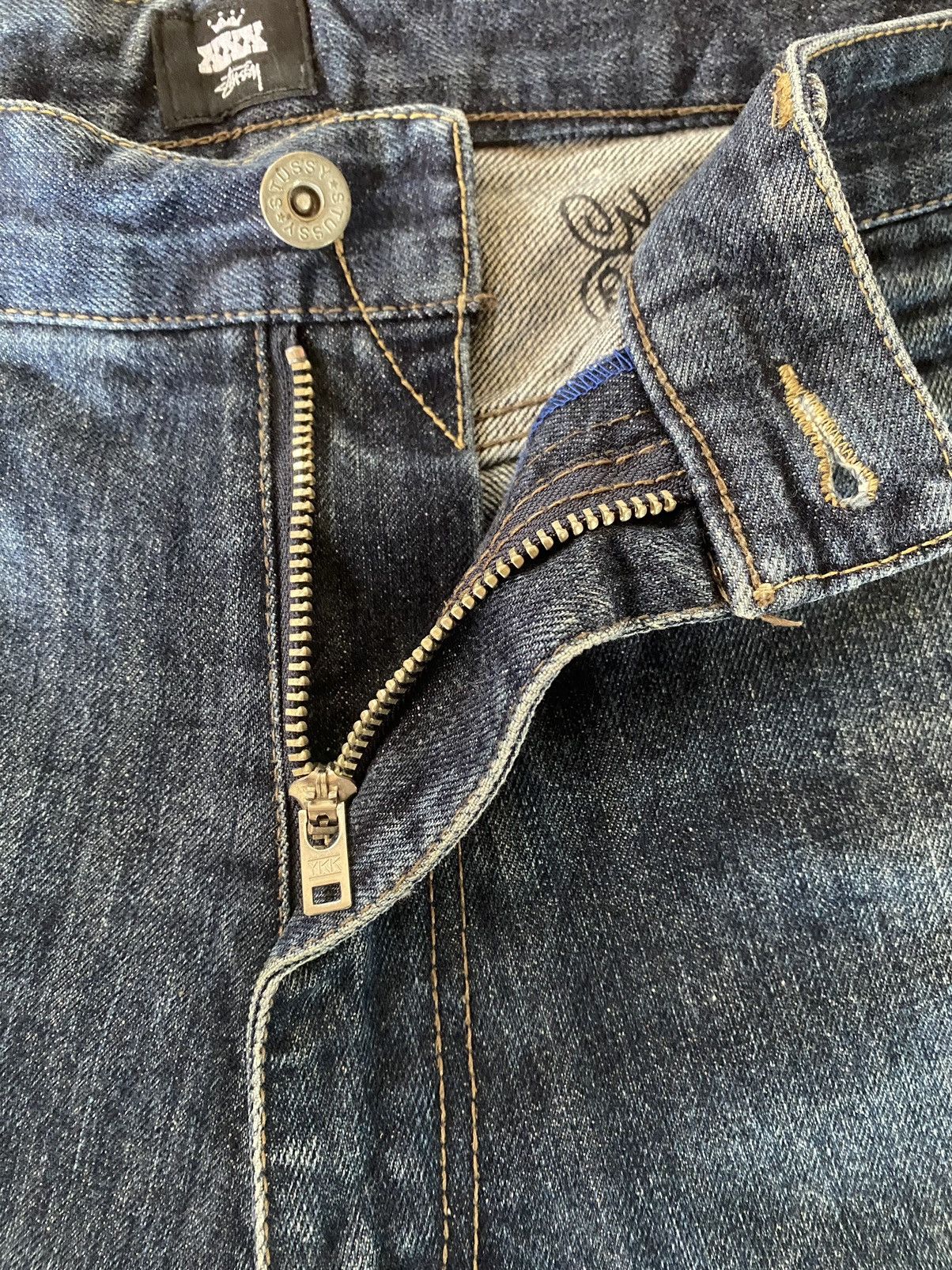 Other 🔥🔥Stussy XXX Rare Design Style Distressed Denim Pants Size US 36 / EU 52 - 9 Thumbnail