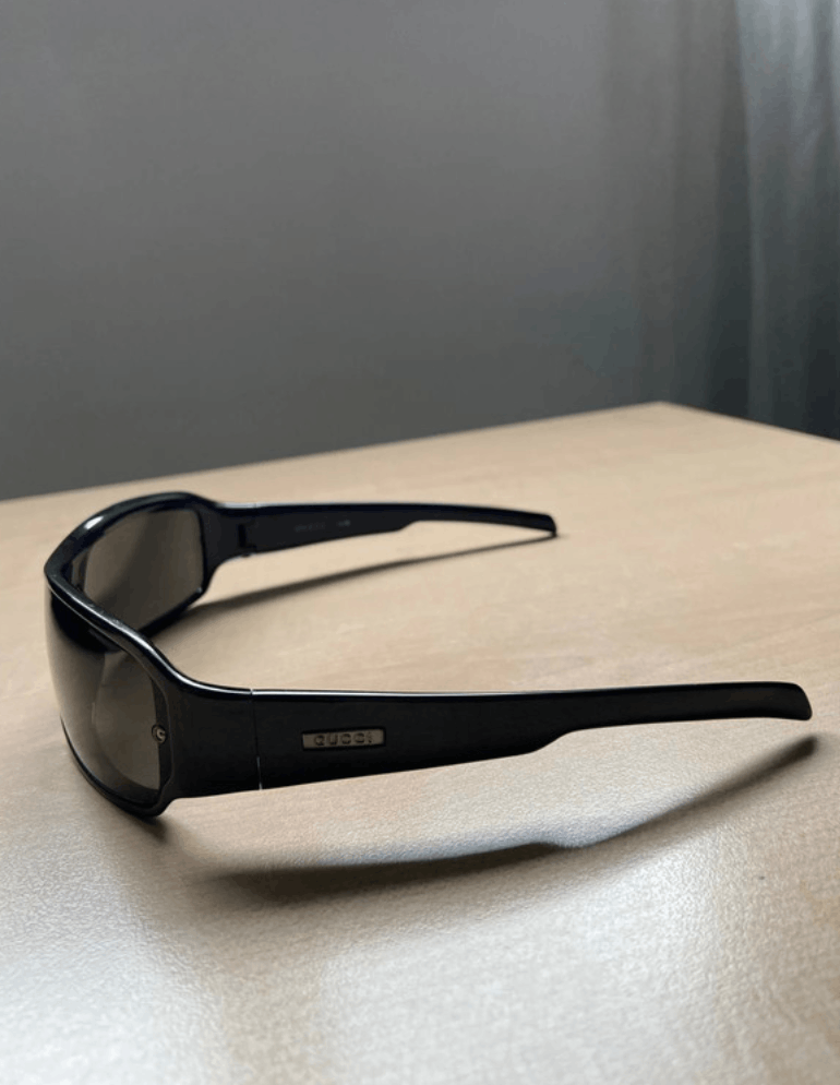 Gucci GUCCI Sunglasses GG1462 Shield Rimless 90s Wrap GG1190 RI826 Size ONE SIZE - 1 Thumbnail