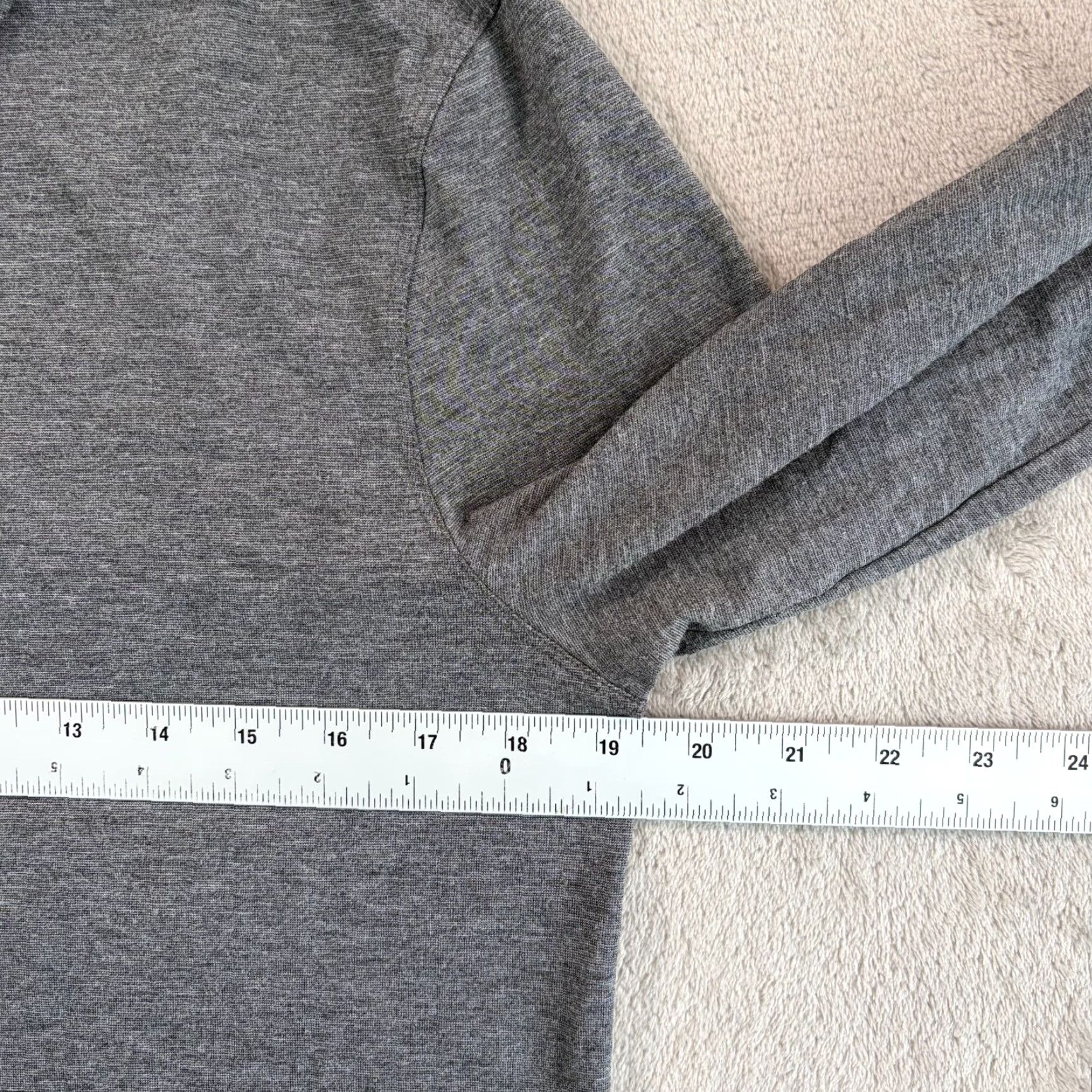 Lululemon Lululemon Evolution Performance Stretch Polo Shirt Men Medium Gray Long Sleeve Size US M / EU 48-50 / 2 - 5 Thumbnail