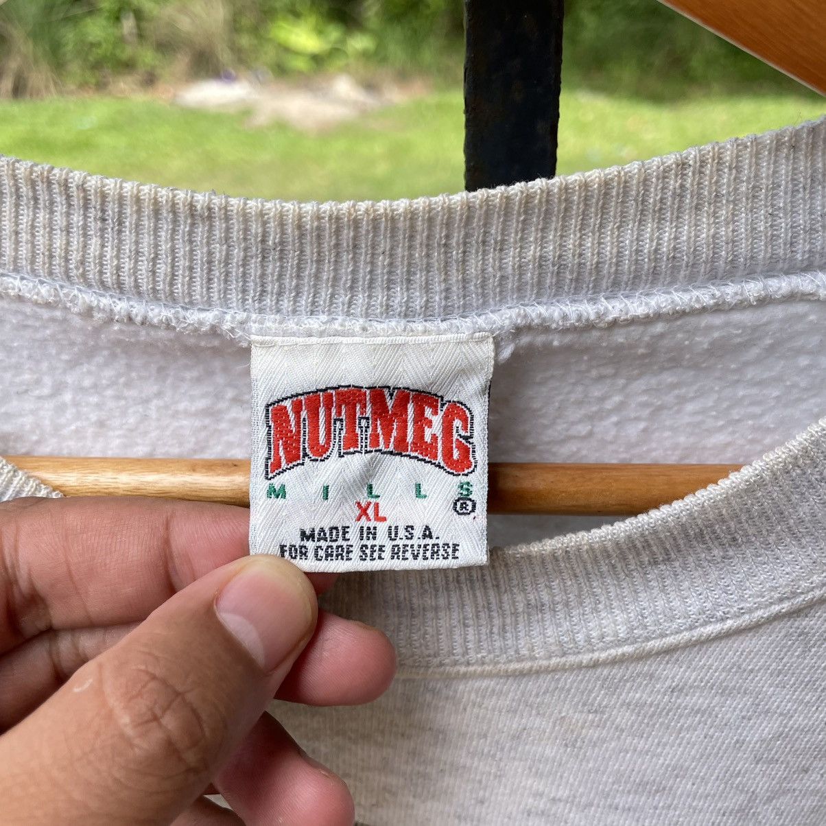 Nutmeg 🔥Vintage 1995 LA Dodgers Hideo Nomo Baseball Sweatshirts Size US XL / EU 56 / 4 - 16 Thumbnail