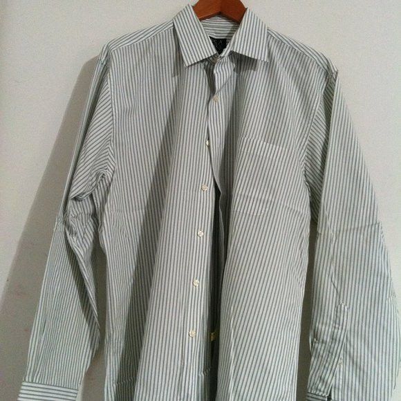Jos. A. Bank JOS.A.BANK MENS COTTON DRESS SHIRT SIZE: L Size US L / EU 52-54 / 3 - 3 Thumbnail
