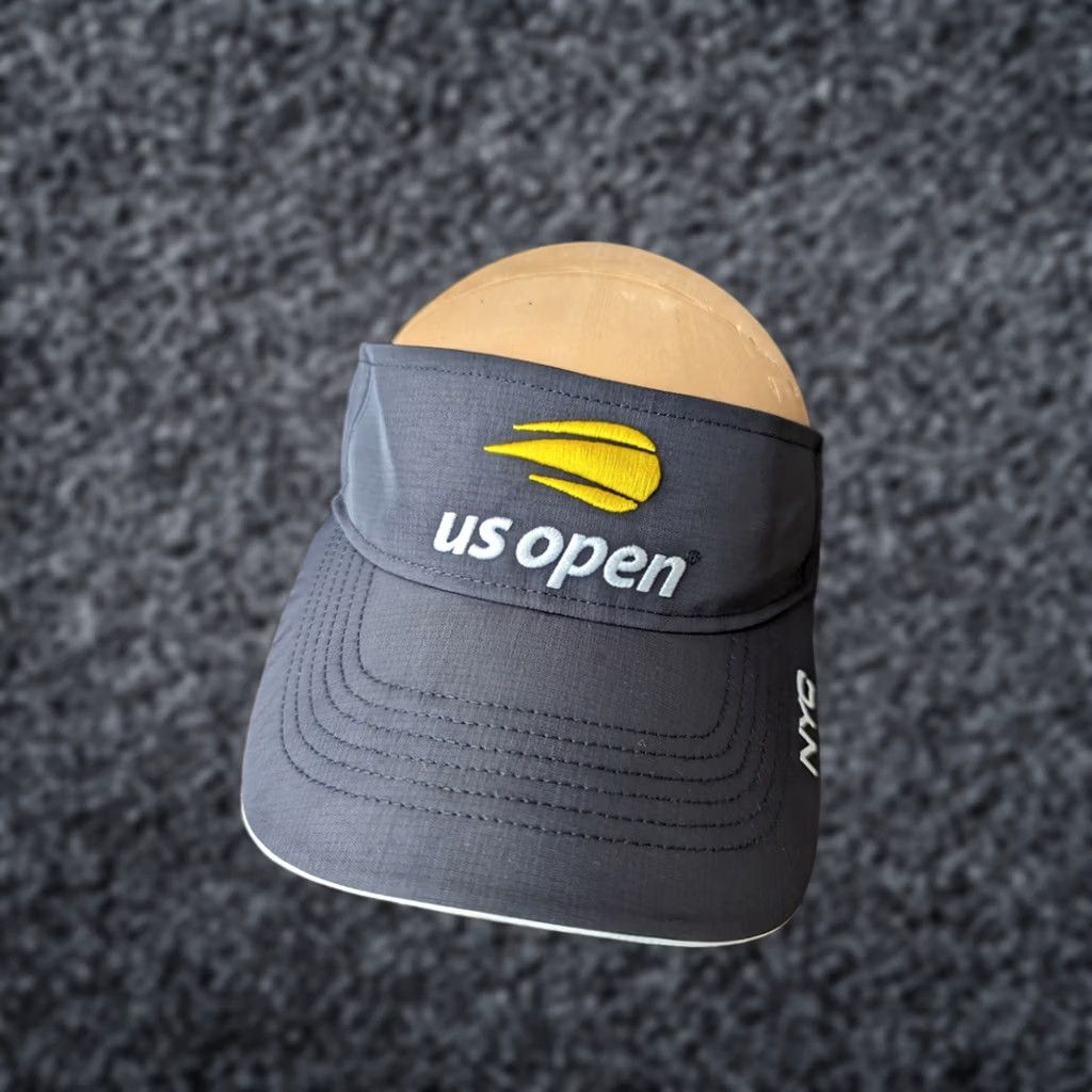 47 47 Brand Blue Visor Cap US Open Men One Size Cap Visor NYC Blue Visor Cap Size ONE SIZE - 1 Thumbnail