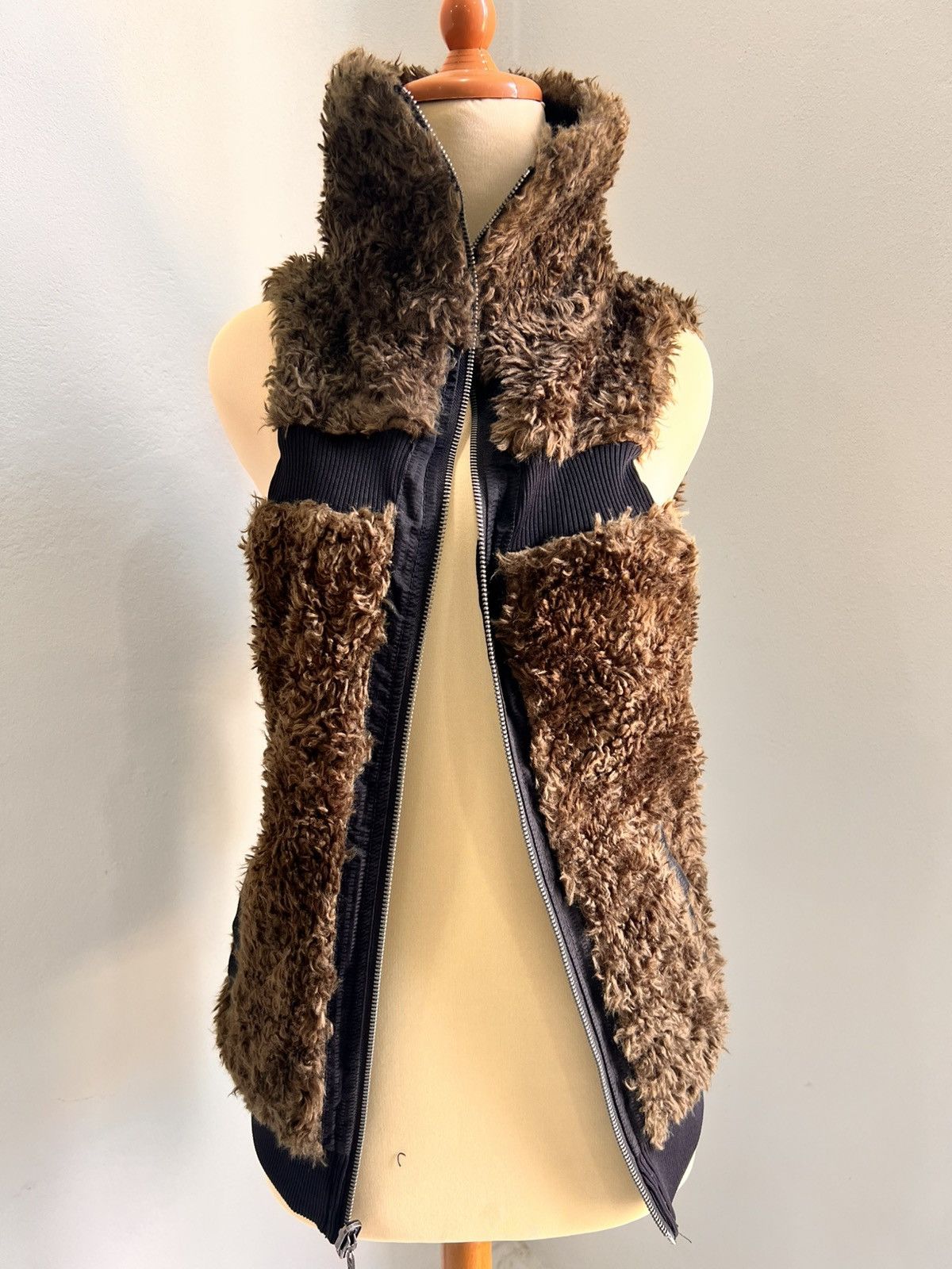 Diesel Reversible Diesel Stretchtable Women Jacket Vest Size XS / US 0-2 / IT 36-38 - 1 Thumbnail