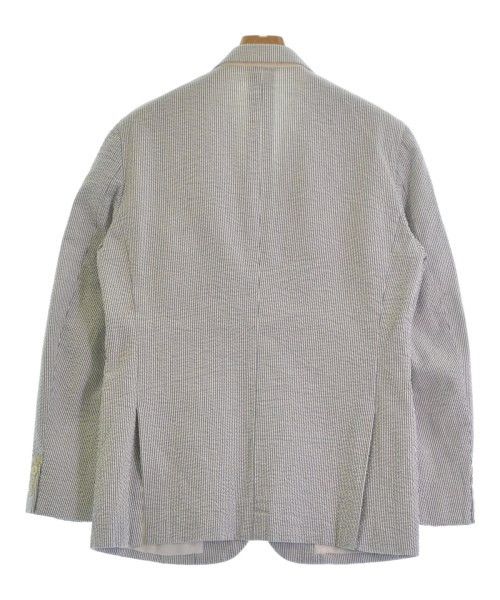 Comme des Garcons Homme Deux Jacket Stripes 3 Button Flap Pocket Cotton Navy x White Size US S / EU 44-46 / 1 - 2 Thumbnail