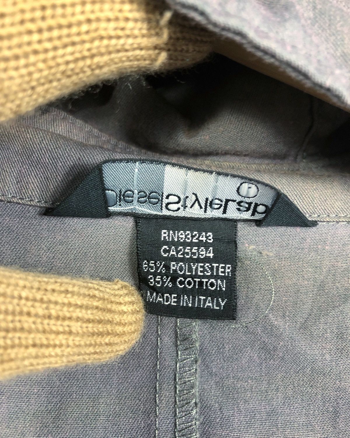 Diesel Rare Diesel Style Lab Sun Faded Hoodie Jacket Made in Italy Size US L / EU 52-54 / 3 - 11 Thumbnail