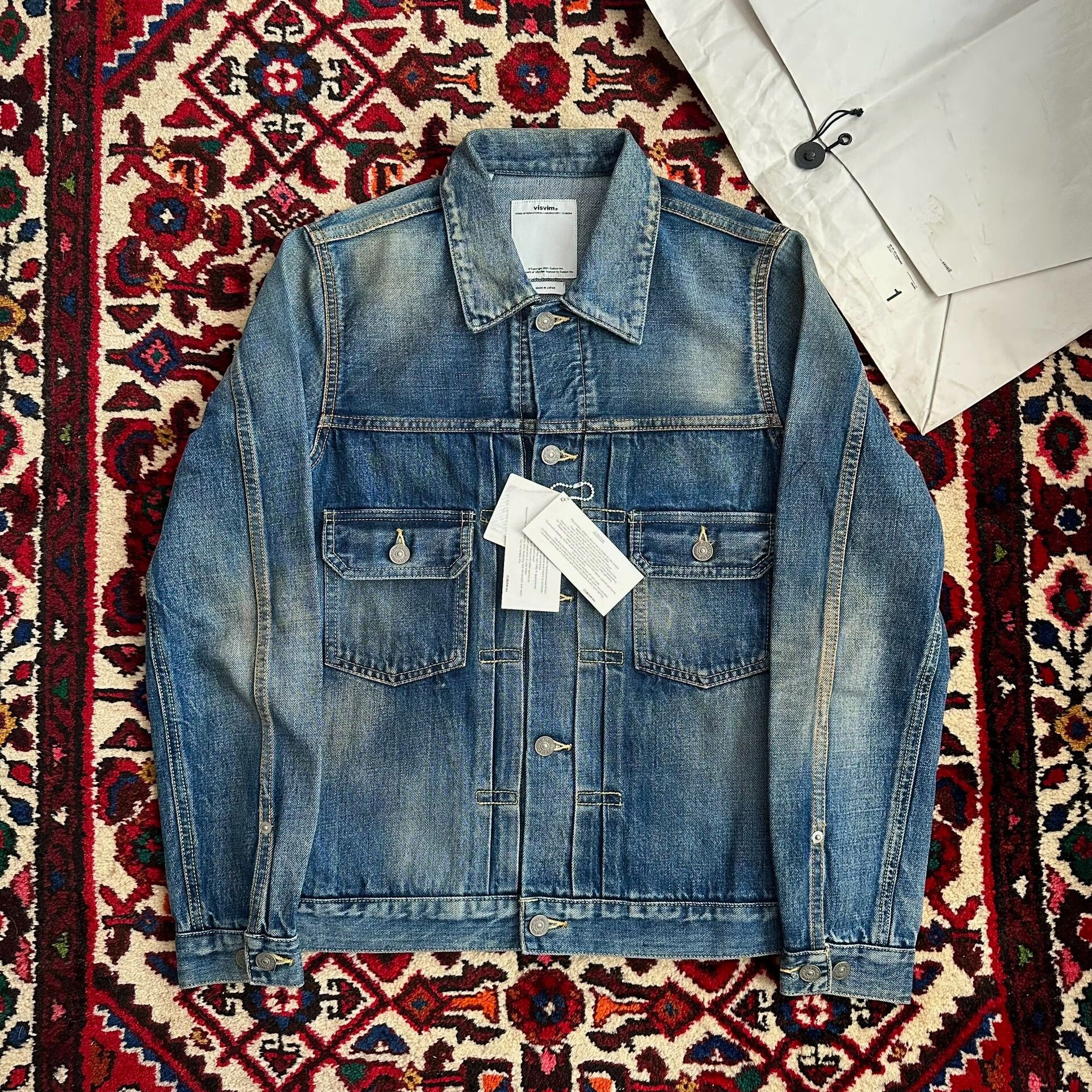 Visvim Visvim Denim Jacket 13SS Collection Size US S / EU 44-46 / 1 - 1 Thumbnail