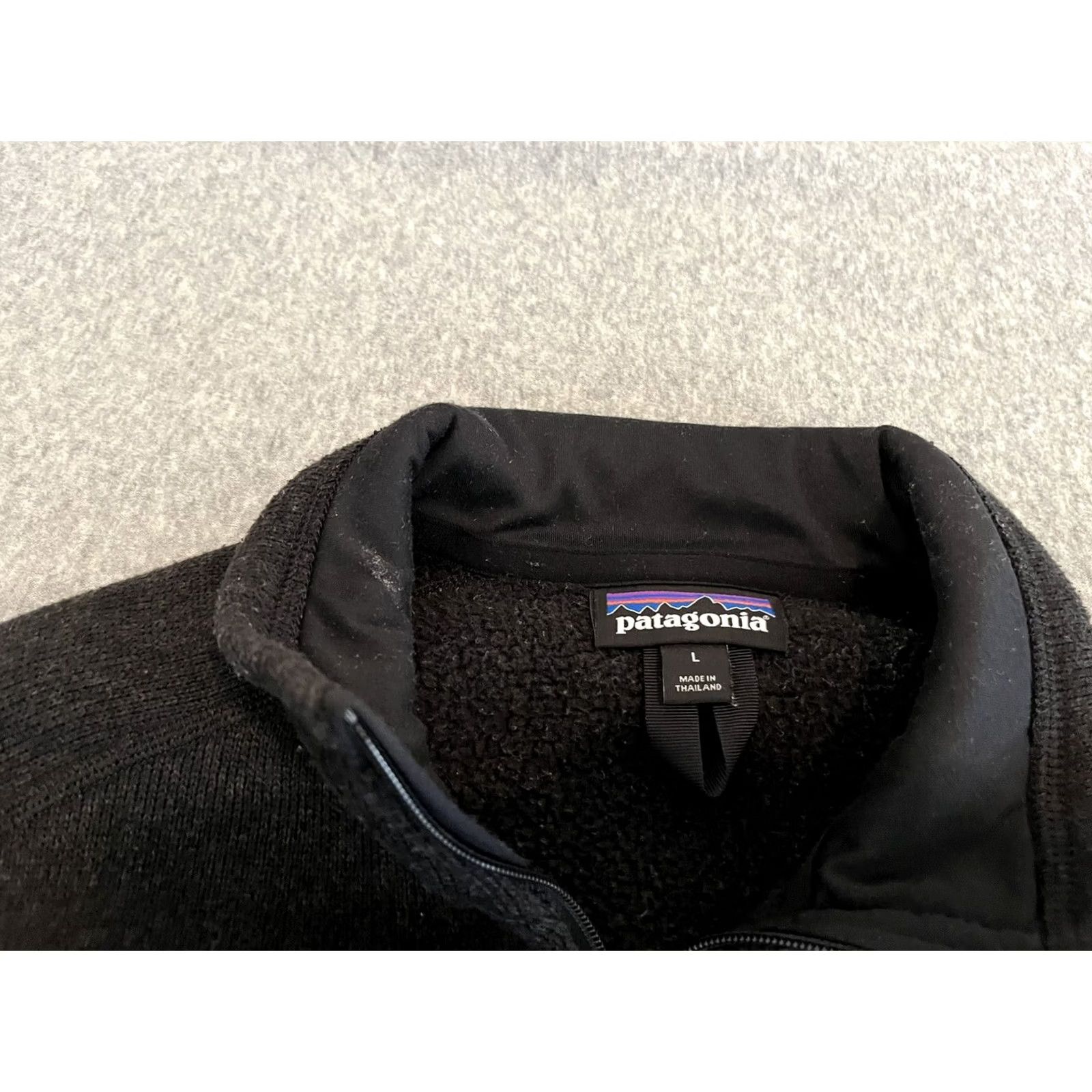 Patagonia Patagonia Dark Gray Full Zip Jacket Fleece Large Women Jacket Gray Full Zip Patagonia Dark Gray Women L Size Size L / US 10 / IT 46 - 2 Thumbnail