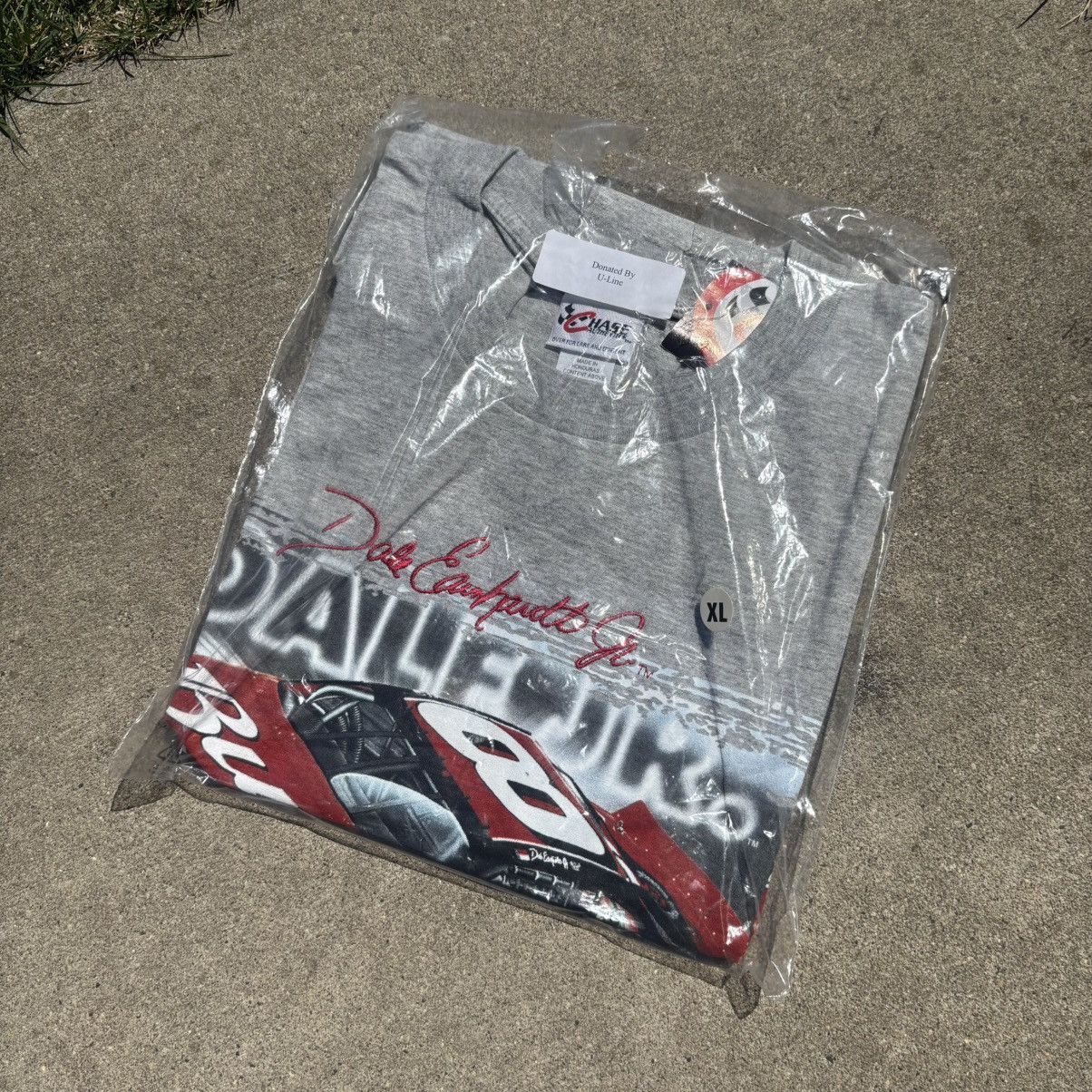 Chase Authentics × NASCAR × Vintage BRAND NEW Vintage Dale Earnhardt Jr. NASCAR Shirt Size US XL / EU 56 / 4 - 4 Thumbnail