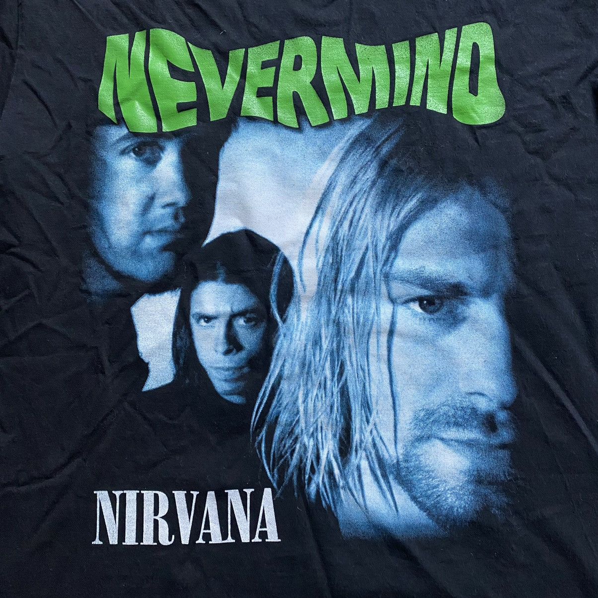 Band Tees VINTAGE NIRVANA NEVERMIND DOUBLE SIDE PRINT T SHIRT Size US L / EU 52-54 / 3 - 3 Thumbnail