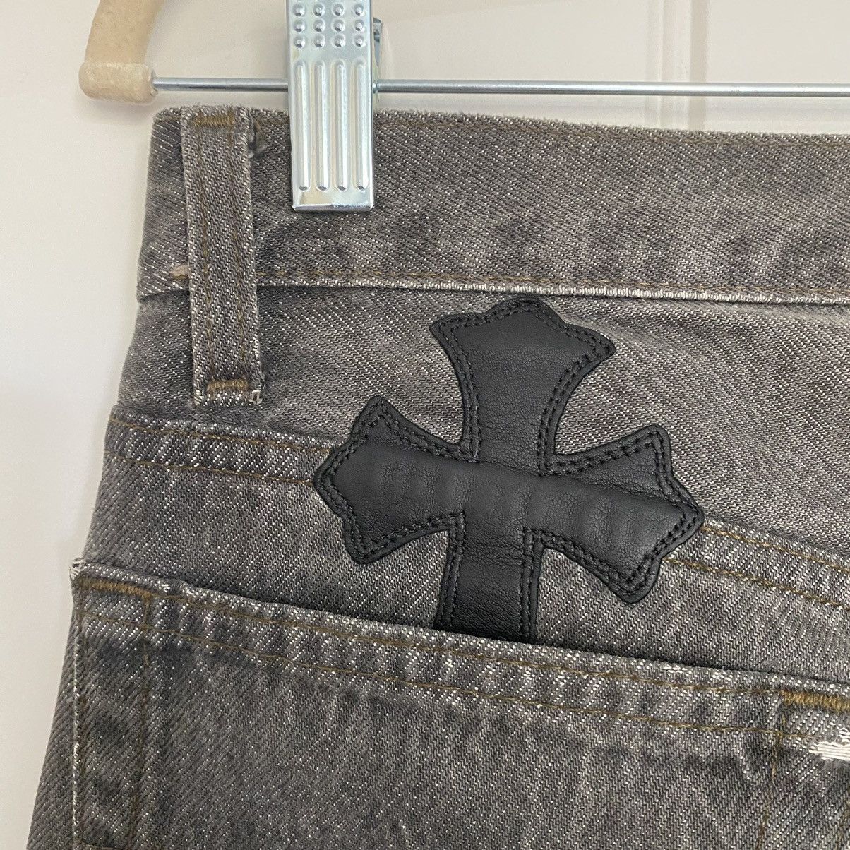Chrome Hearts Chrome Hearts Gallery Dept Flared Grey Levi’s 501 Jeans Size US 29 - 6 Thumbnail