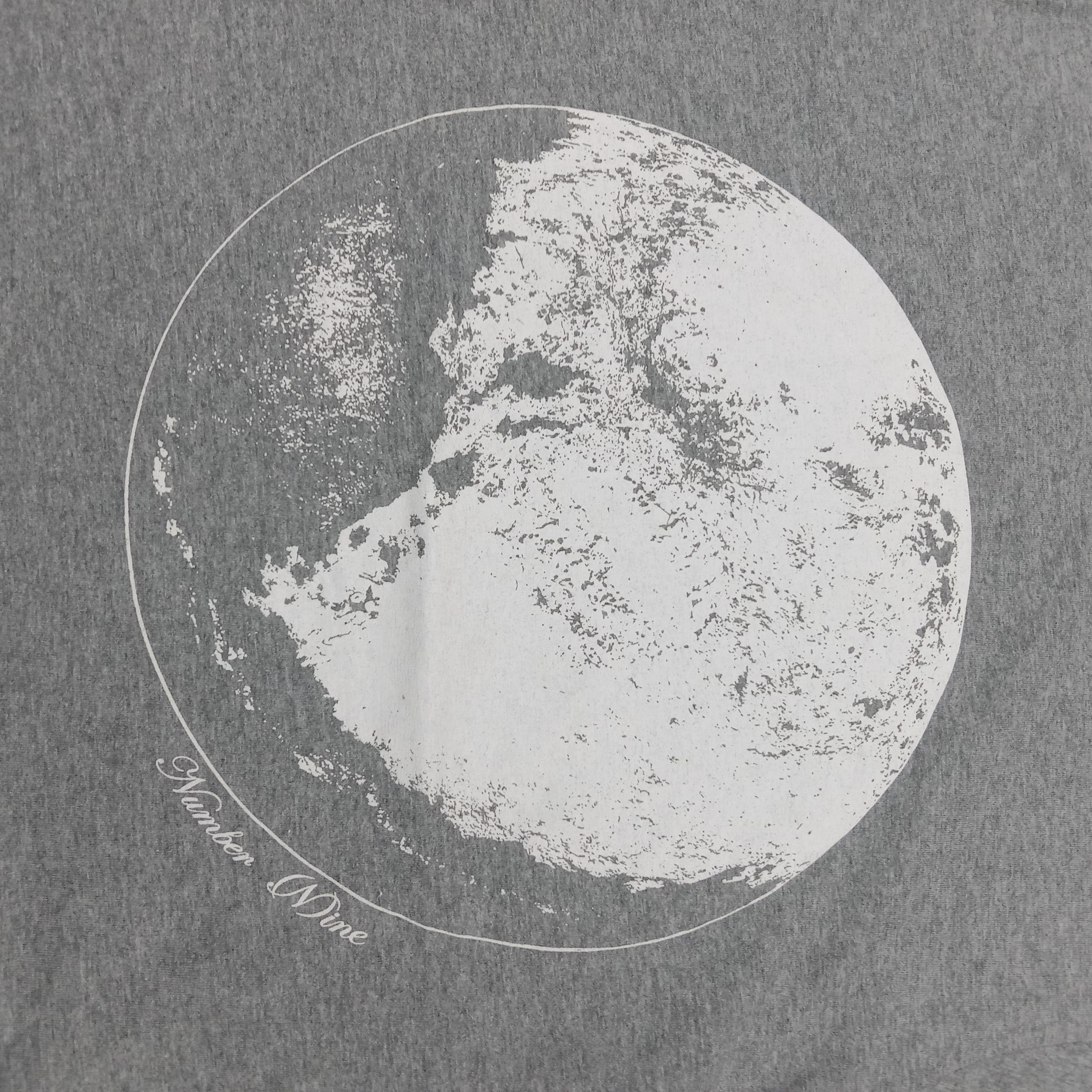 Number (N)ine Number Nine Full Moon Streetwear Tshirt C276N75 Size US M / EU 48-50 / 2 - 2 Thumbnail