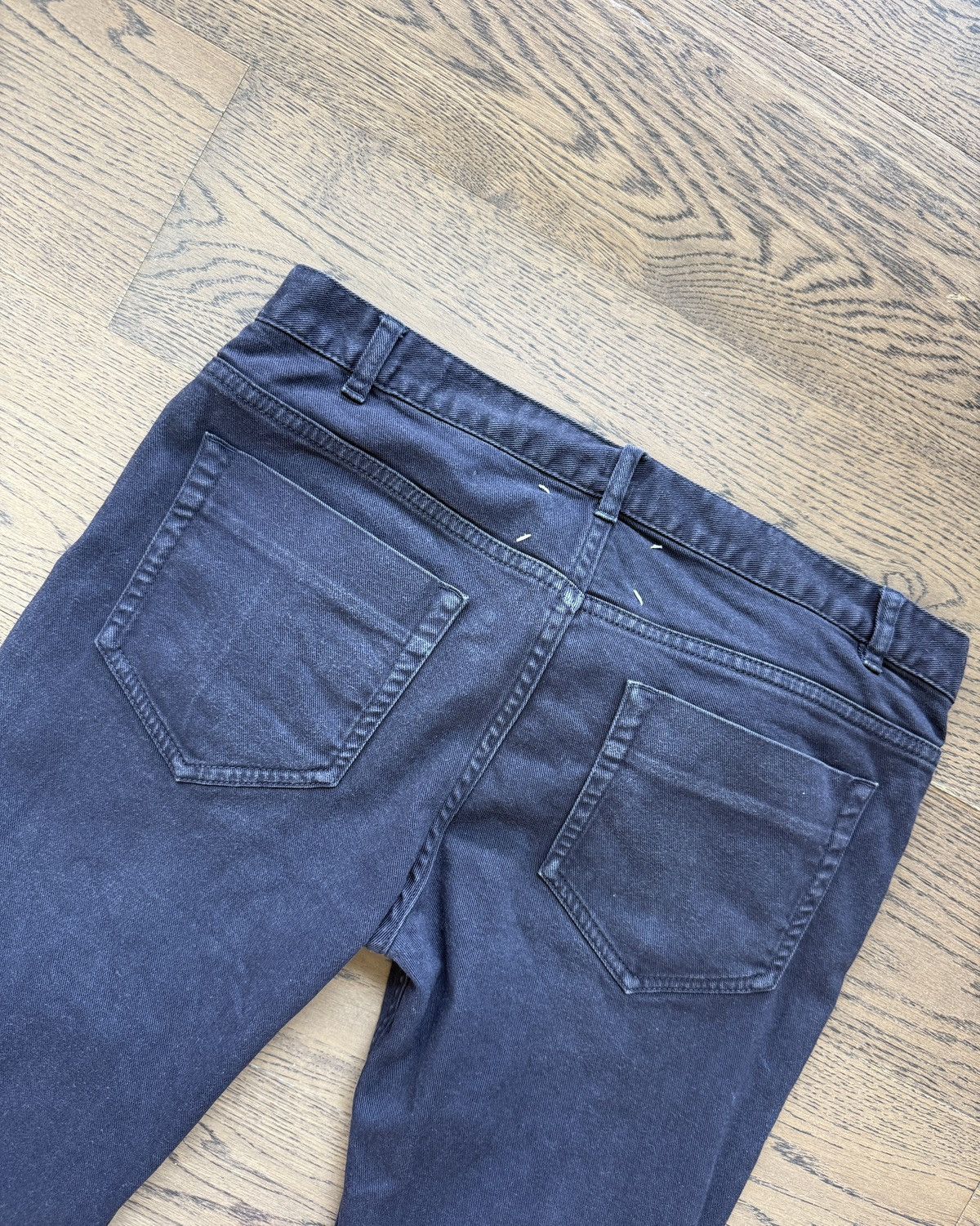 Maison Margiela Early Martin Margiela Line 10 Mens Blue Twill Slim Jeans Size US 33 - 21 Thumbnail