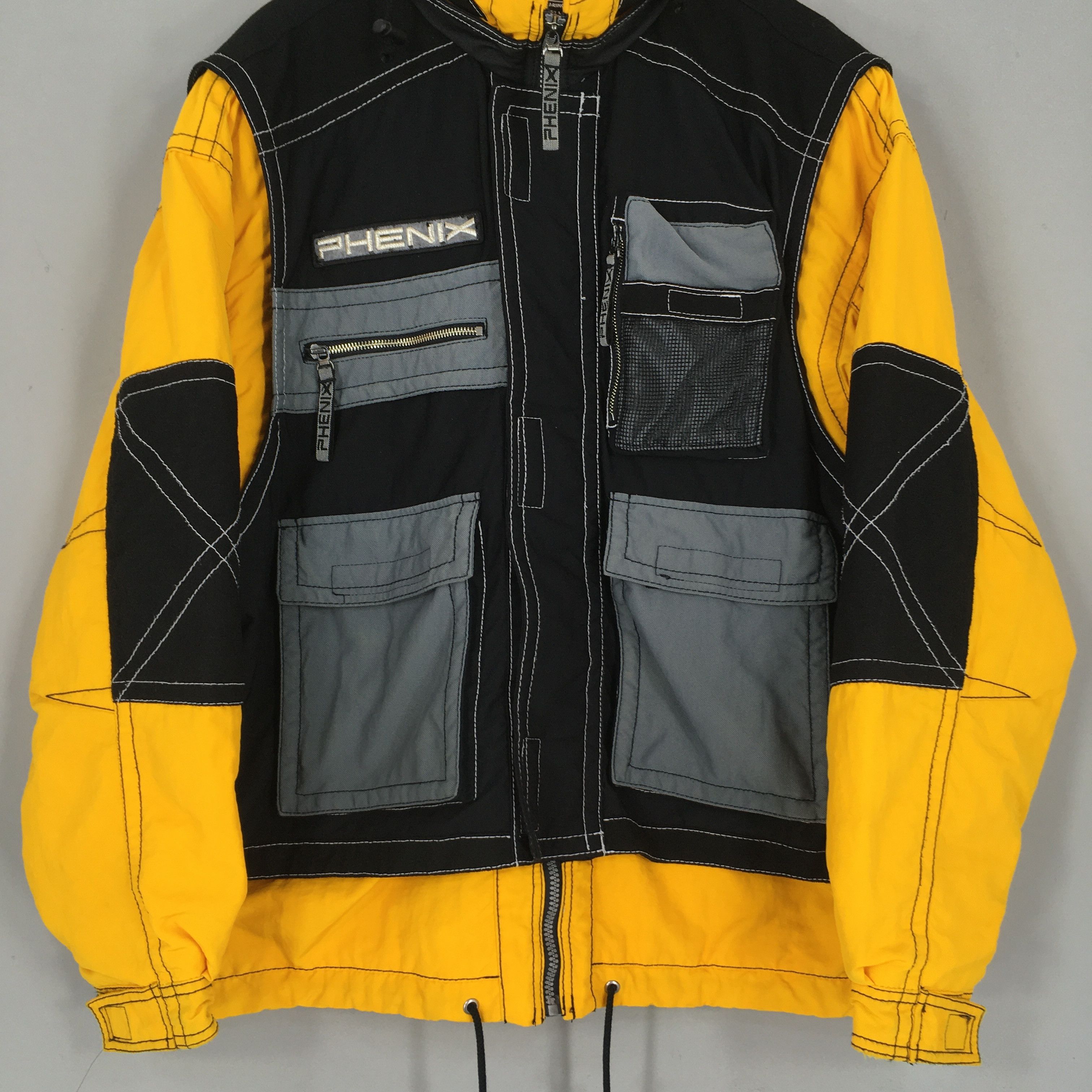 Phenix × Vintage Vintage 90s Phenix Japan Ski Wear Parka Jacket Large Size US L / EU 52-54 / 3 - 3 Thumbnail