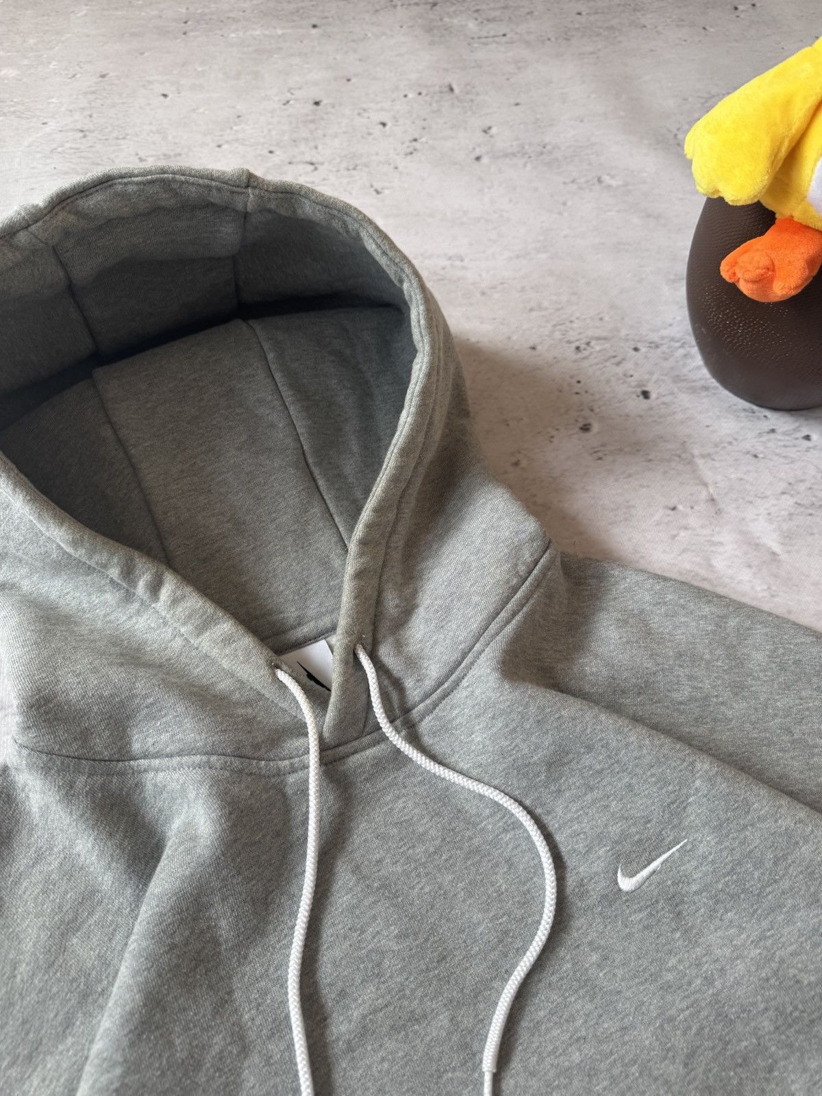 Nike × Vintage NIKE LAB VINTAGE 00s y2k OVERSIZE BAGGY HOODIE BASIC LOGO Size US L / EU 52-54 / 3 - 4 Thumbnail